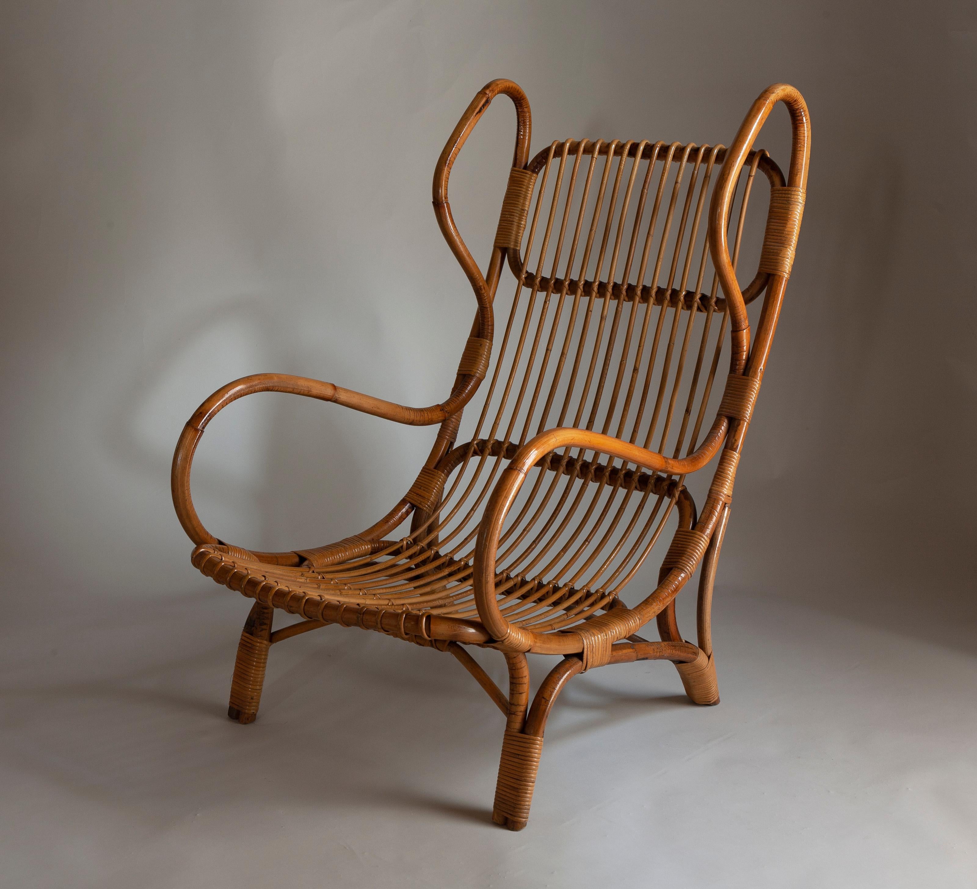 Giò Ponti (1891-1979), Poltrona Continuum, Modello BP16, Bonacina, Italia 1963 4