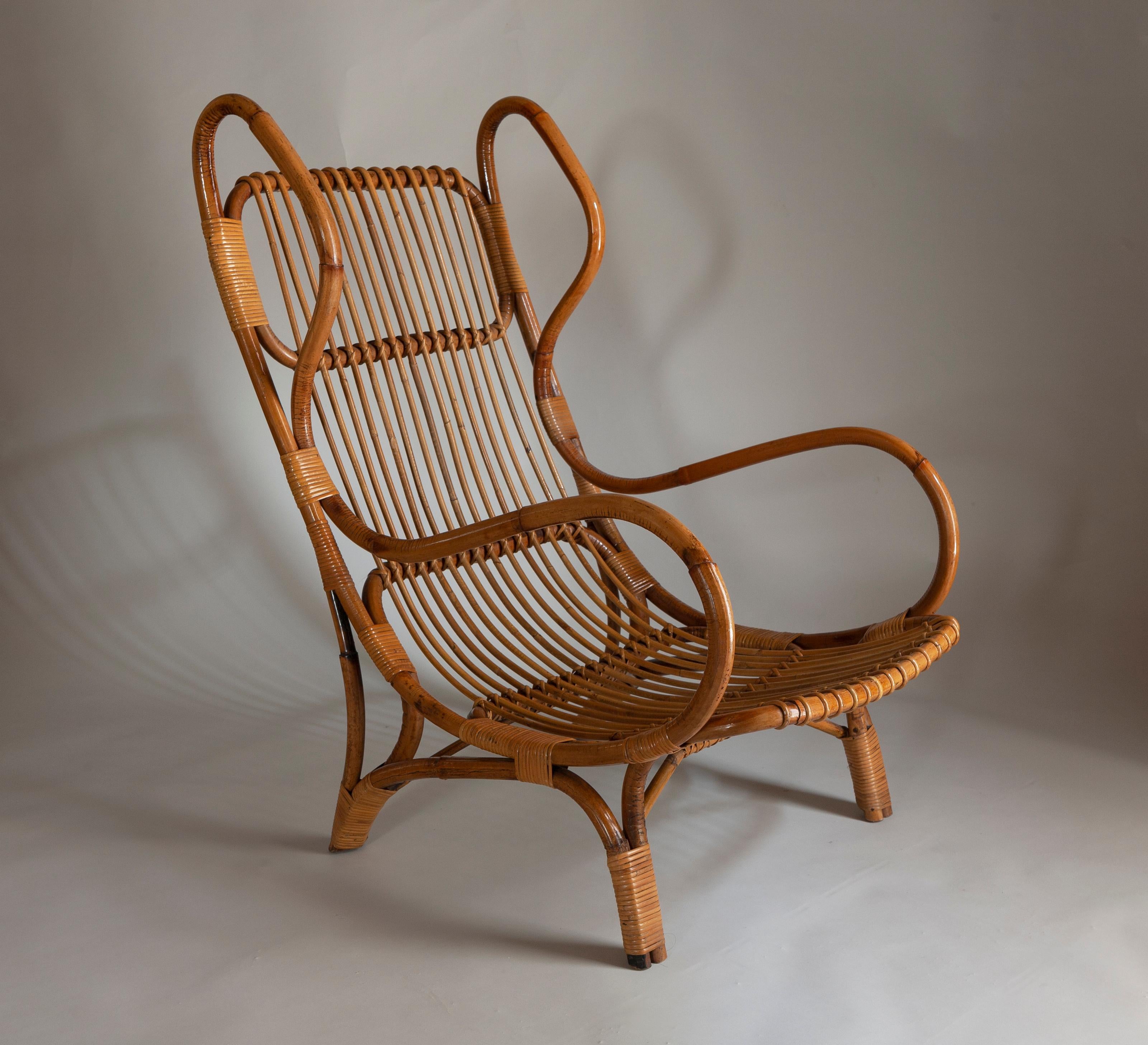 Giò Ponti (1891-1979), Poltrona Continuum, Modello BP16, Bonacina, Italia 1963 5