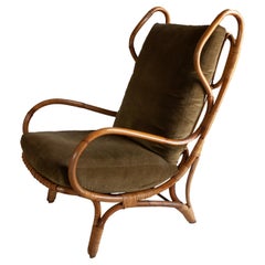 Giò Ponti (1891-1979), Continuum Armchair, Model BP16, Bonacina, Italy 1963