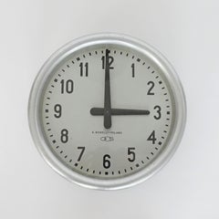 Horloge murale Gio Ponti des années 1930 pour Boselli Milano