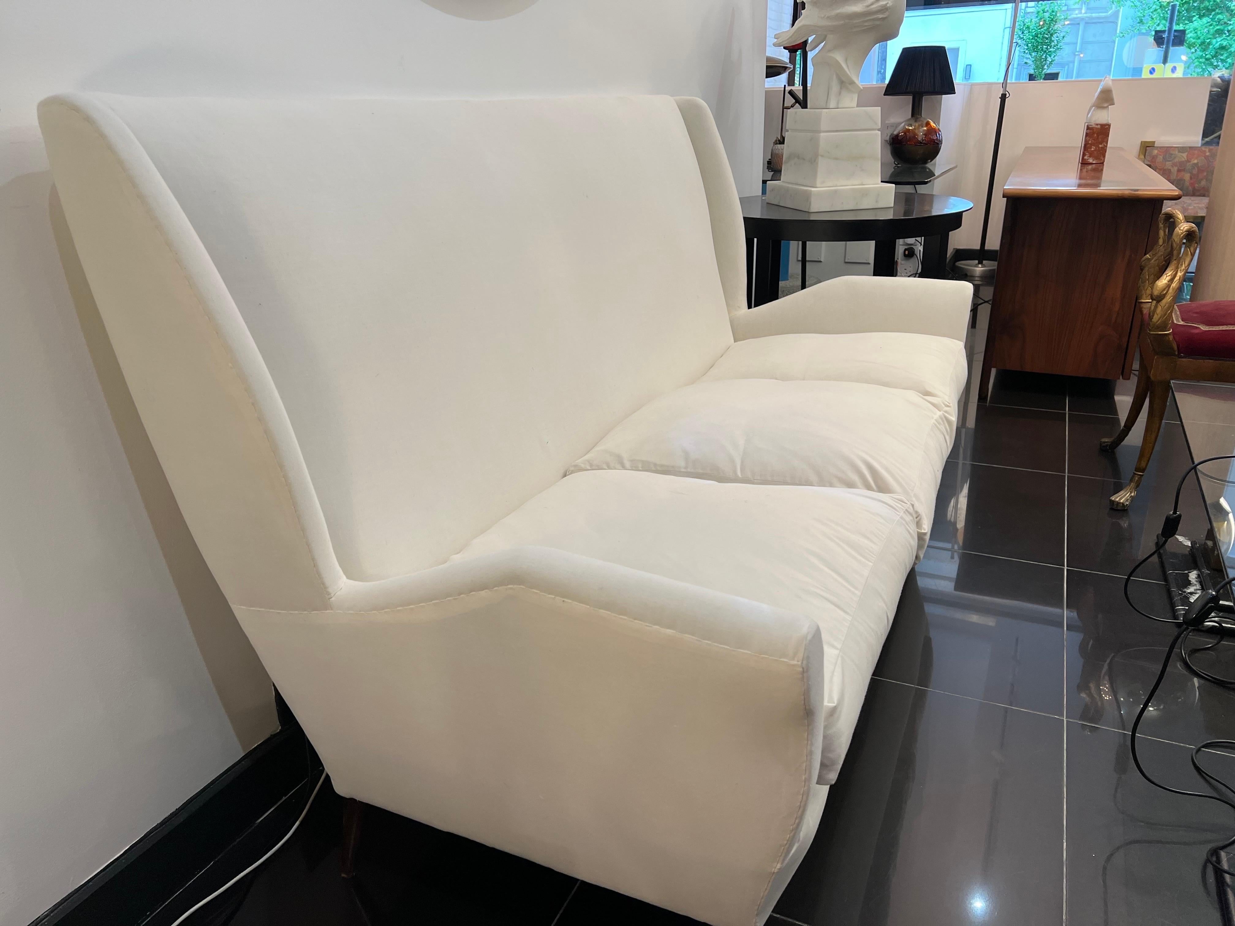 Italian Gio Ponti 3 Seater Sofa