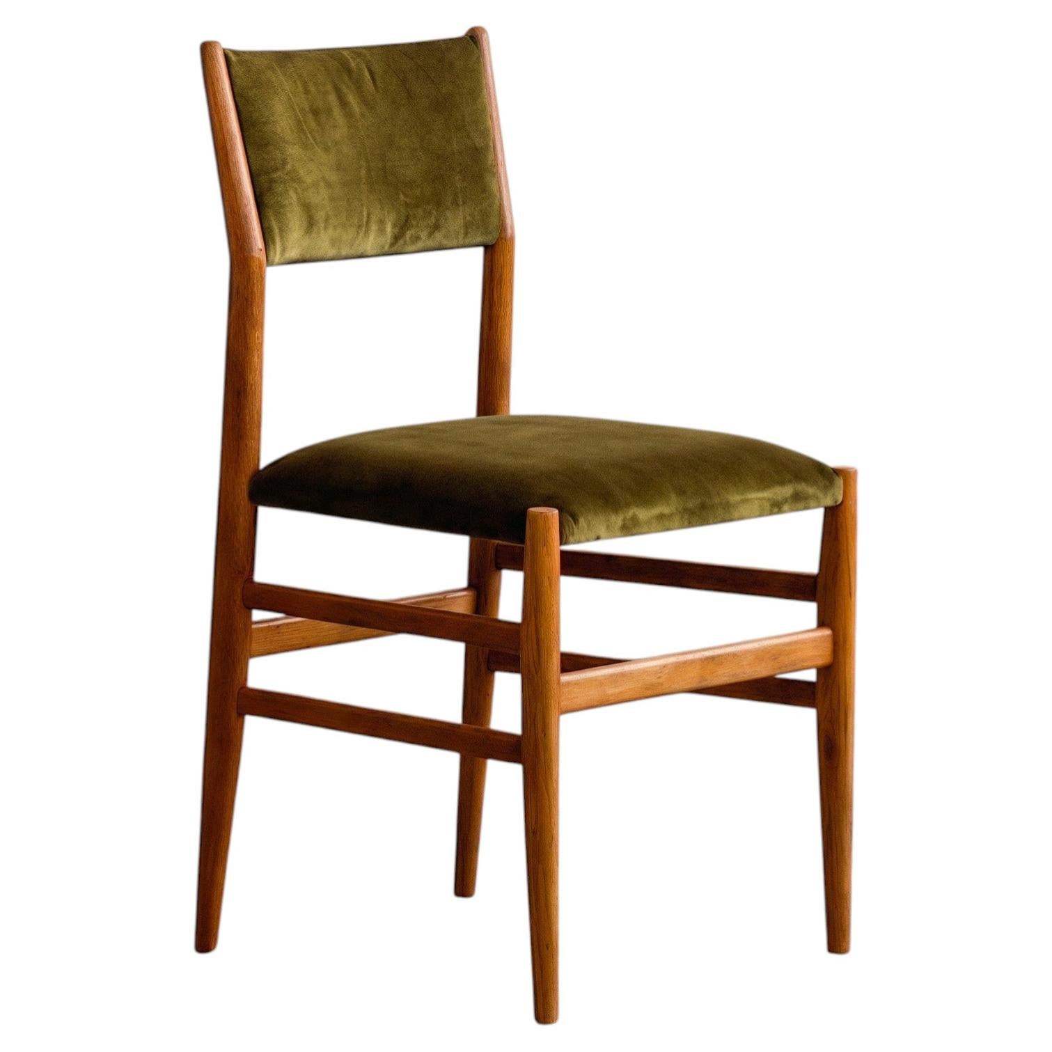 Gio Ponti 646 "Leggera" Chaise de salle à manger pour Cassina, Greene & Greene, 1952