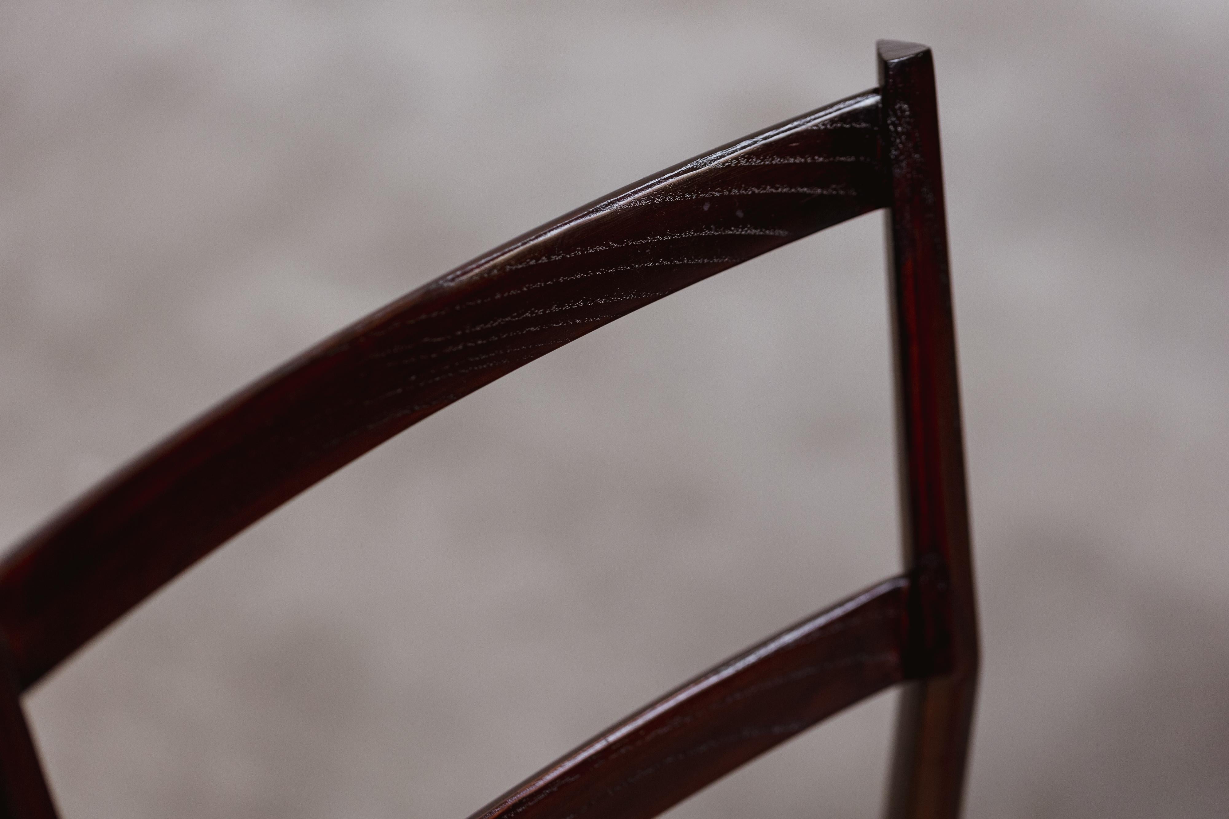 Gio Ponti 699 Superleggera Esszimmerstuhl für Cassina, 1957 im Angebot 5
