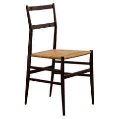 Sedia da pranzo Gio Ponti 699 "Superleggera" per Cassina, 1957