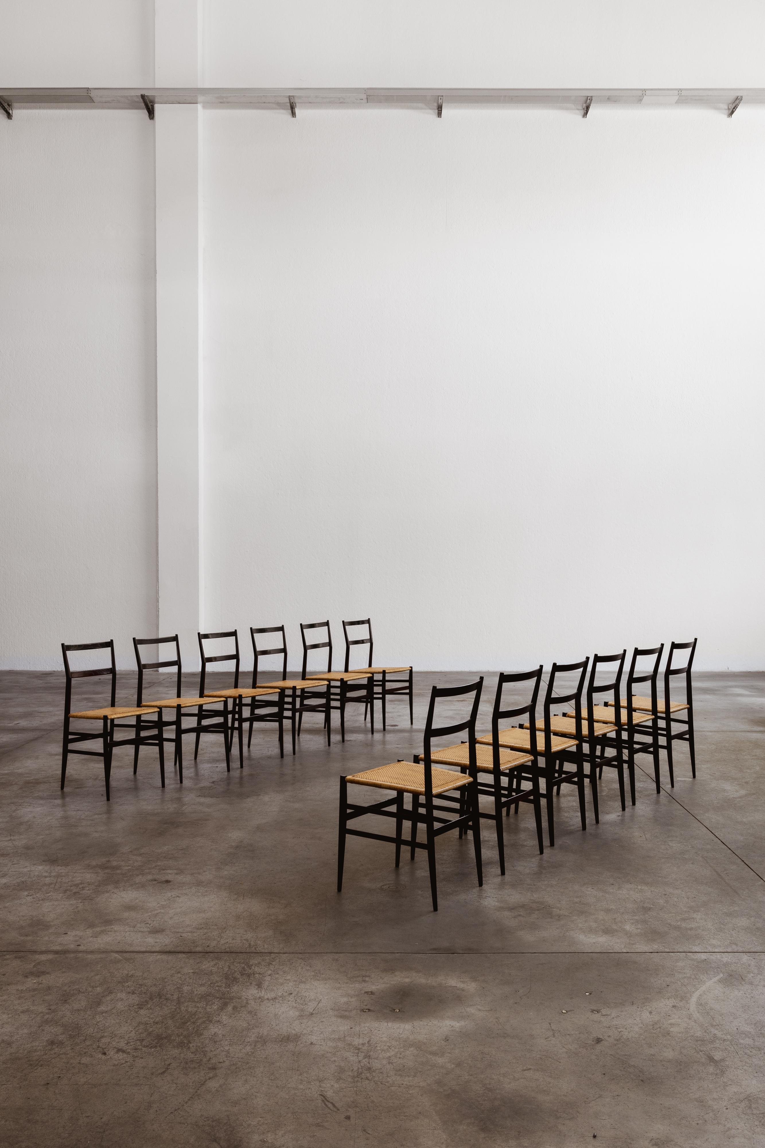 Sedie da pranzo Gio Ponti 699 