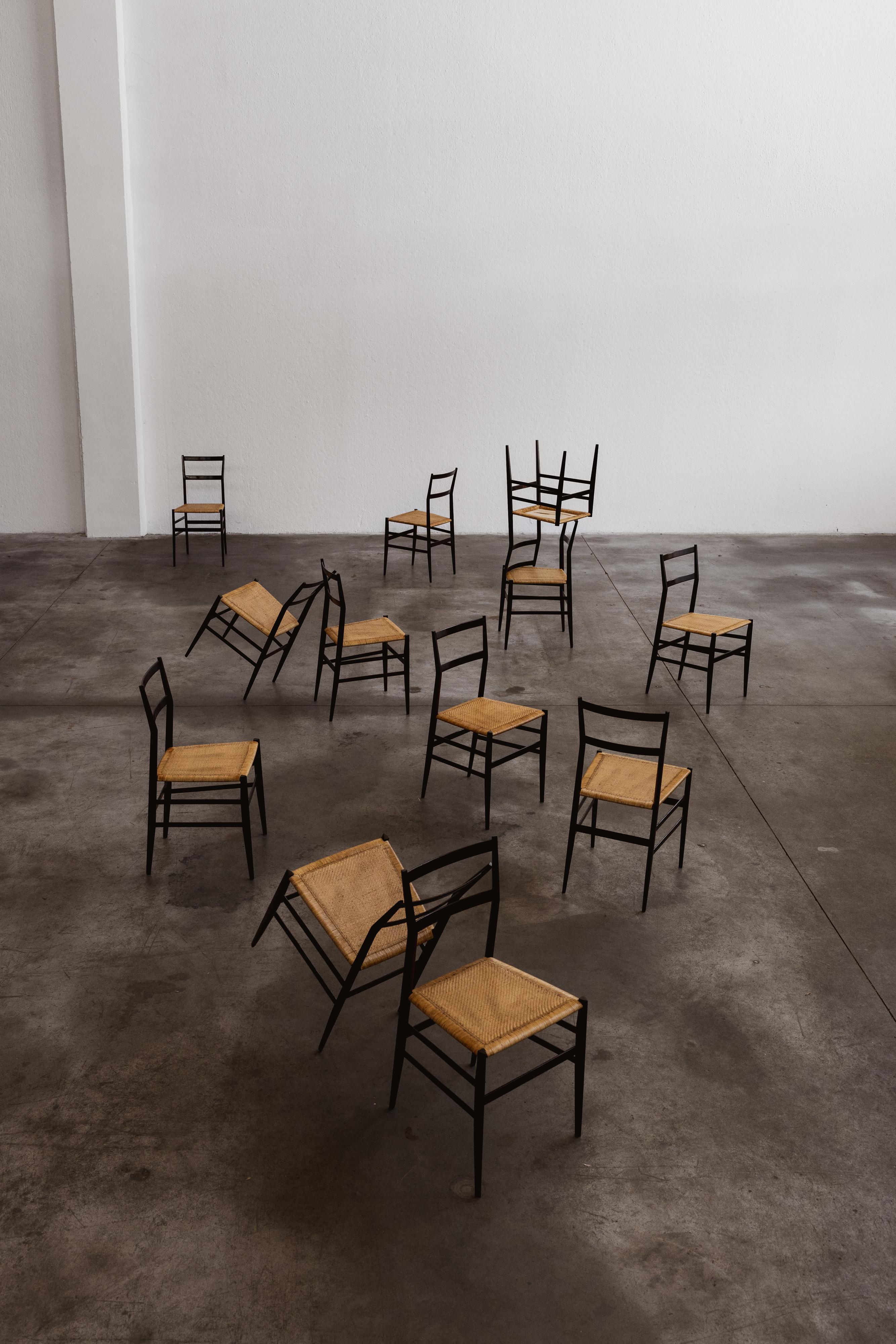 Sedie da pranzo Gio Ponti 699 