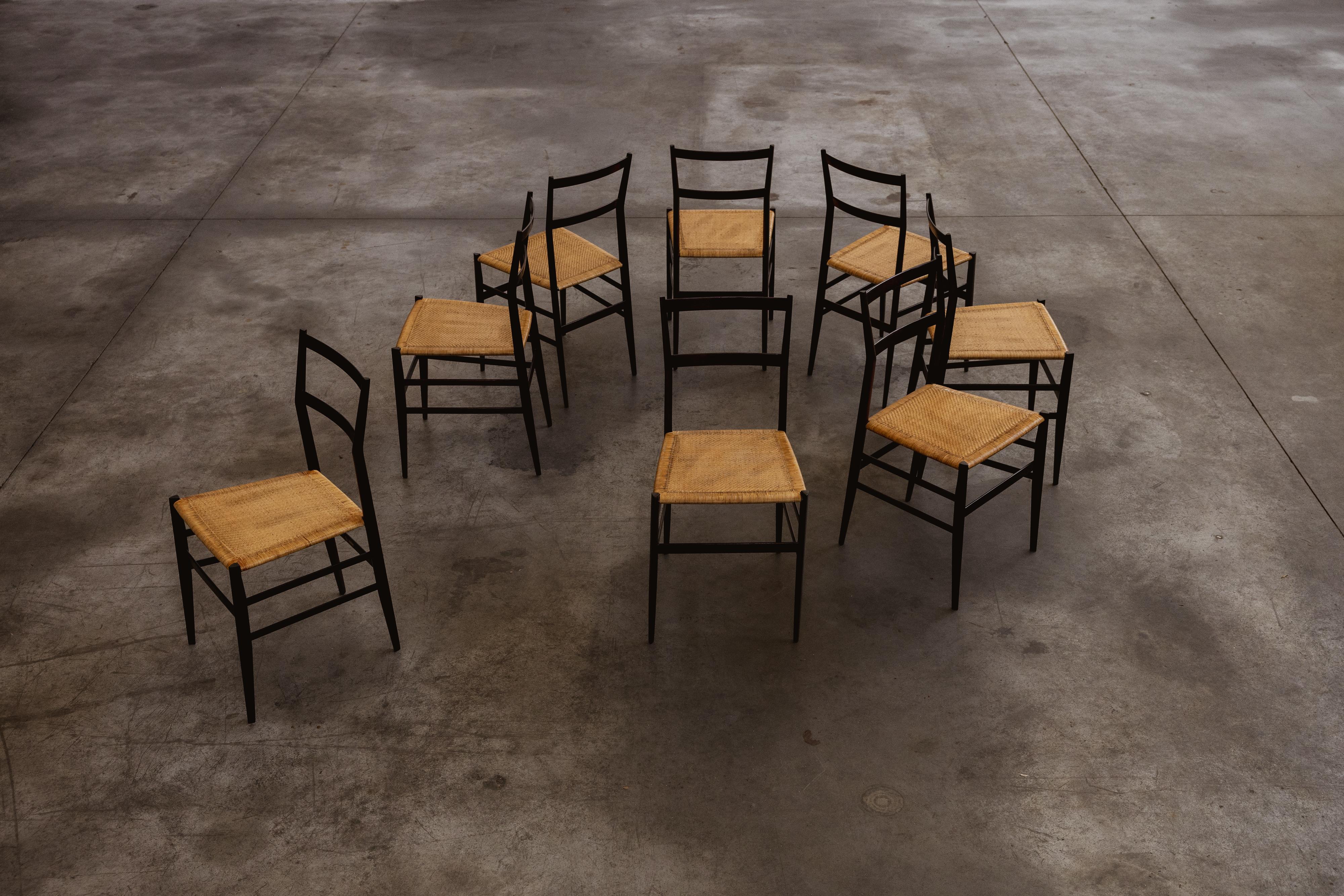Sedie da pranzo Gio Ponti 699 