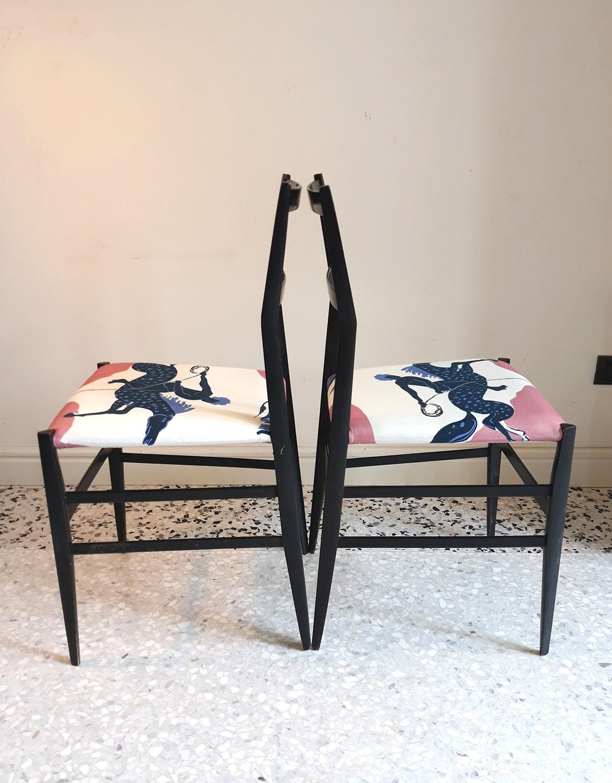 Mid-20th Century Gio Ponti and Vincent Darré Pair of 