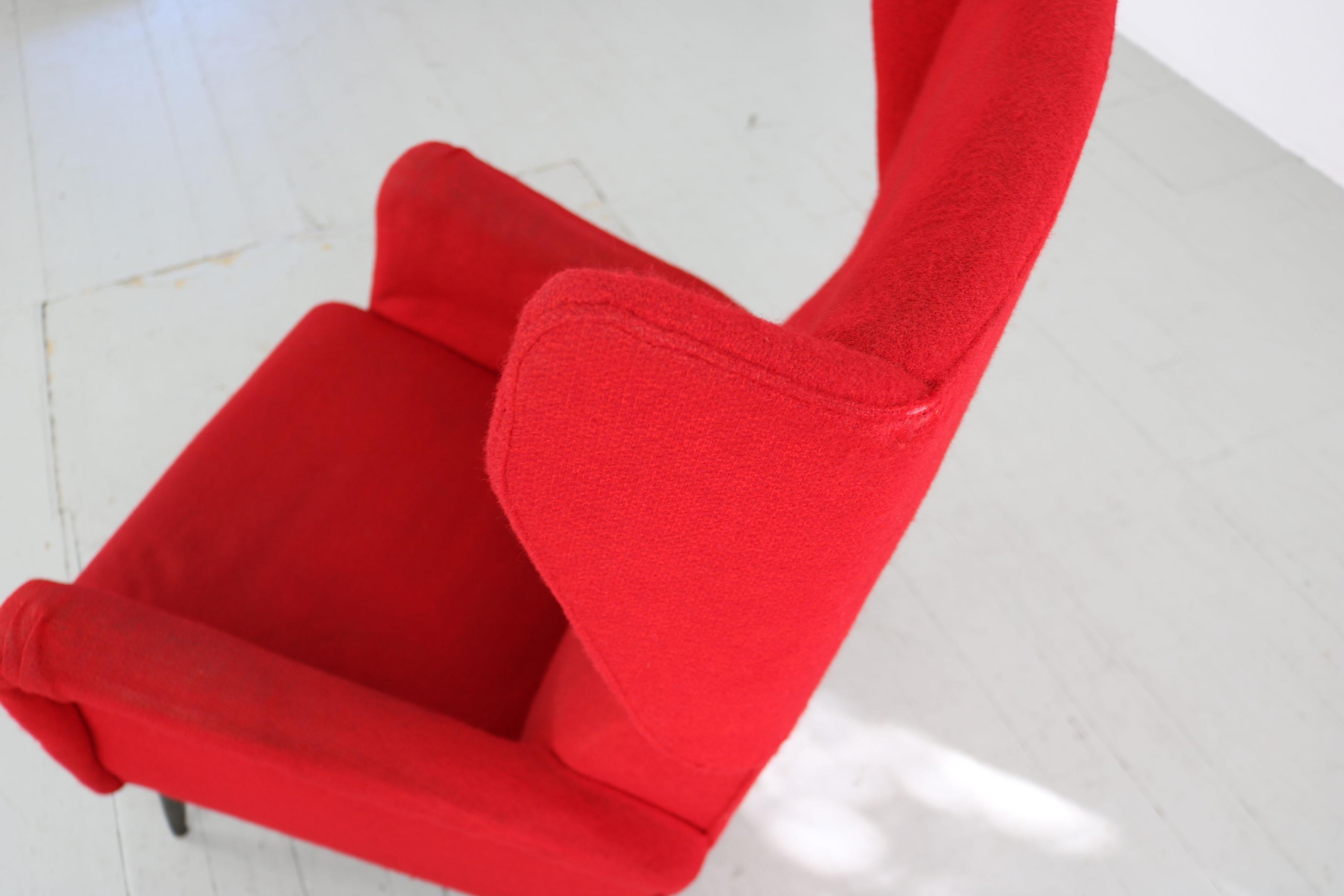 Gio Ponti armchair for Cassina. Mod. ‘820’, Italy 1950, Hotel Royal, Naples. For Sale 10