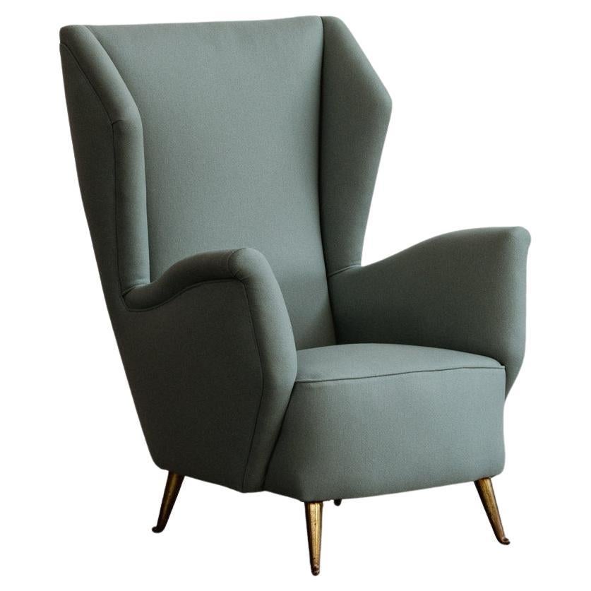 Gio Ponti Armchair for ISA Bergamo, Italy, 1952 en vente