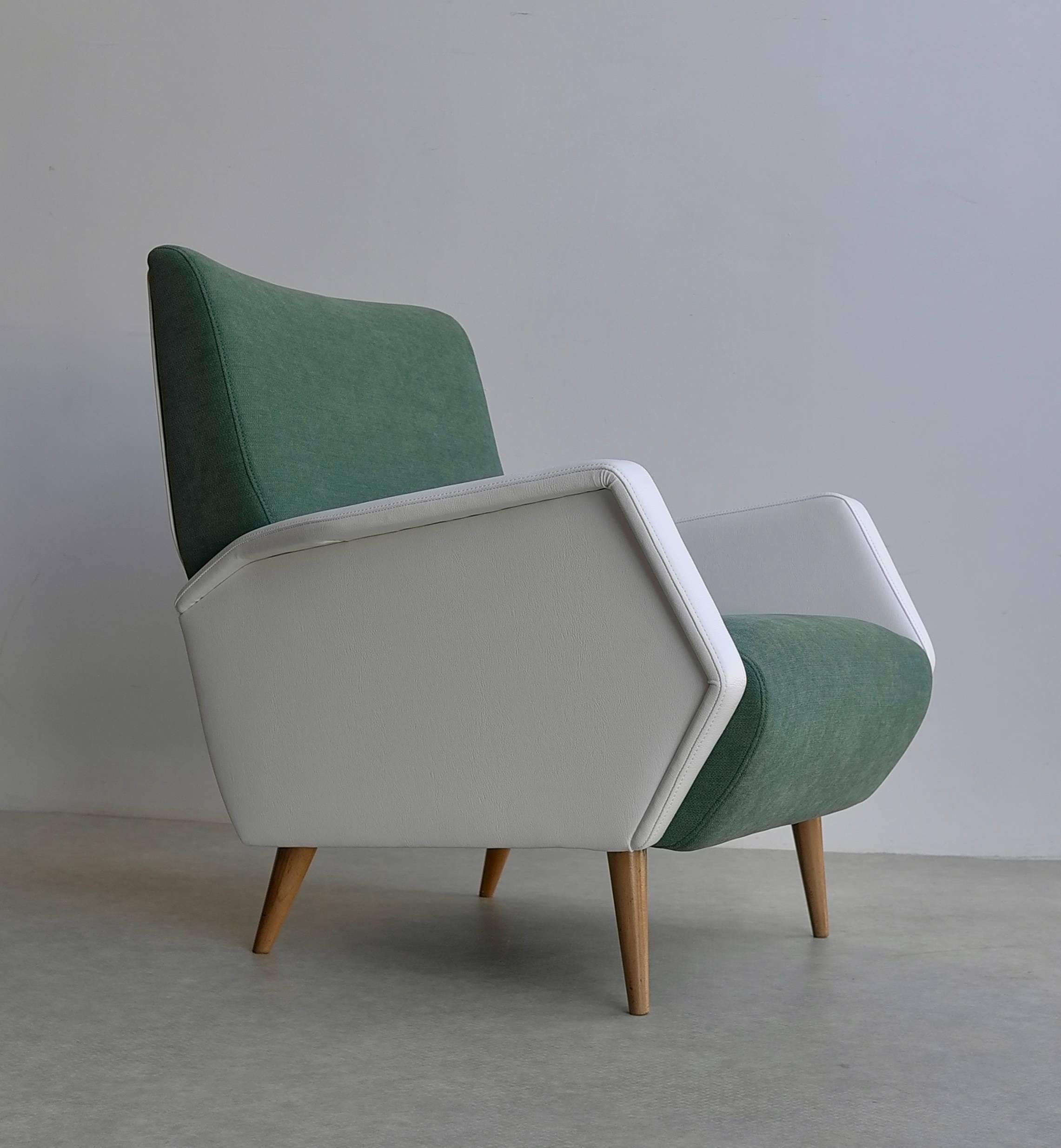 Gio Ponti Armchair Model 803, Italy, 1954 3