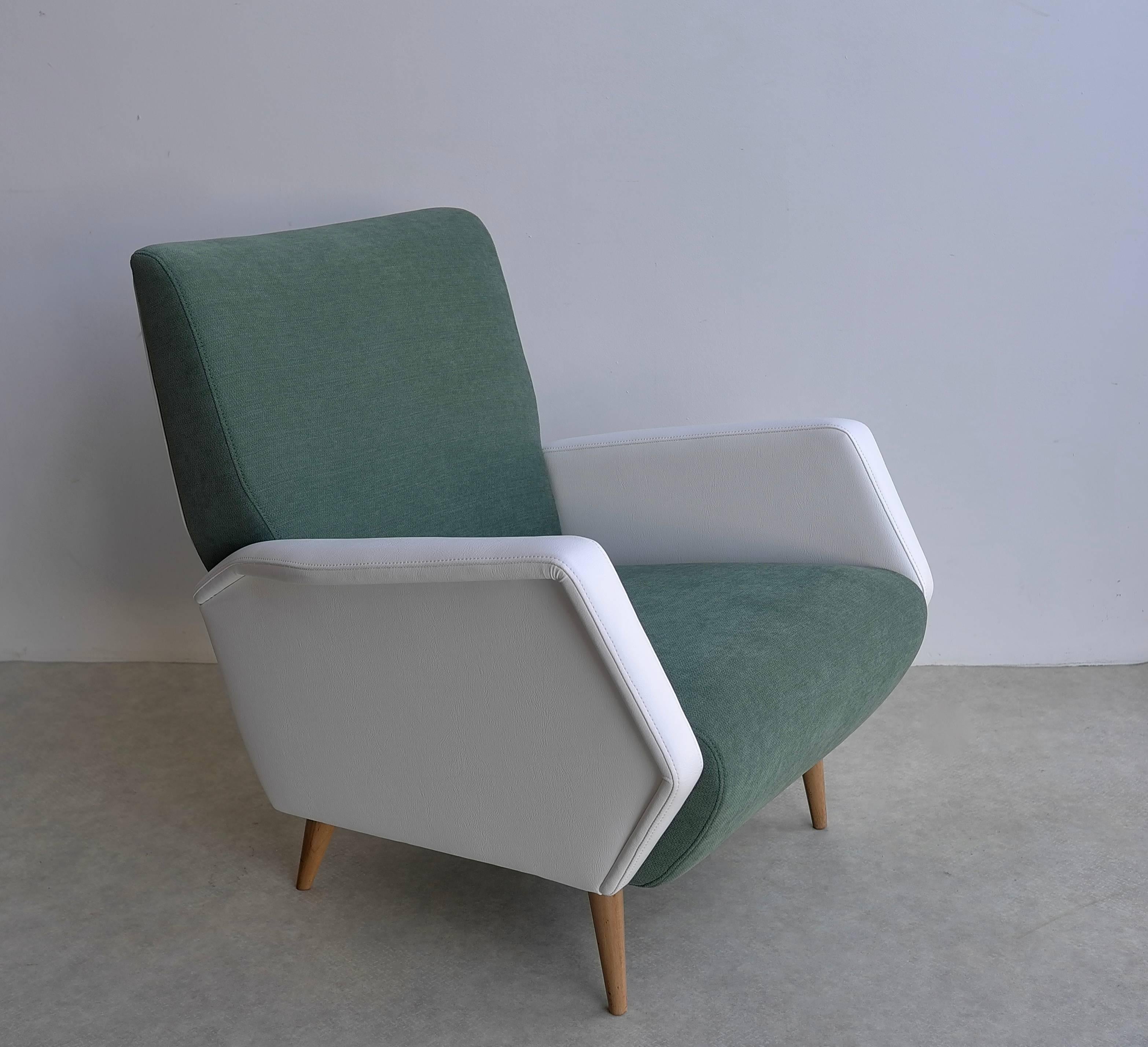 Italian Gio Ponti Armchair Model 803, Italy, 1954