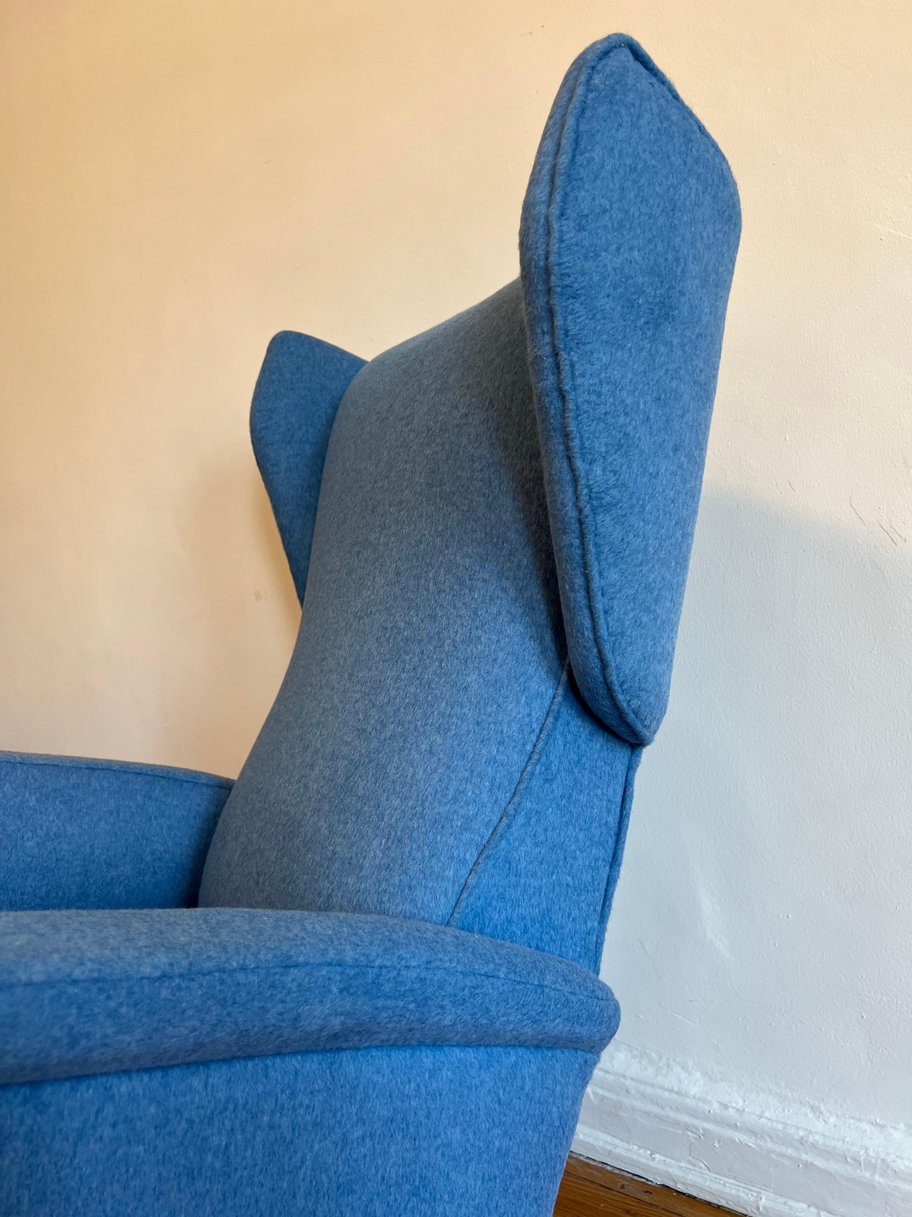 Italian Gio Ponti Armchairs for Hotel Royal by Dassi For Sale