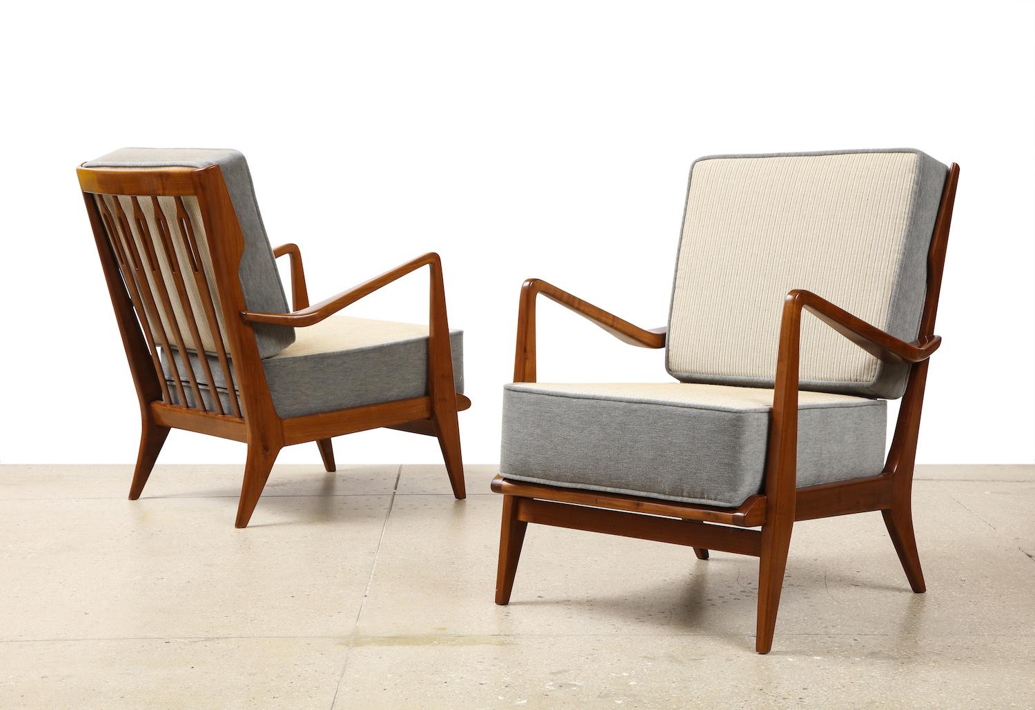 Gio Ponti Armchairs In Good Condition In New York, NY