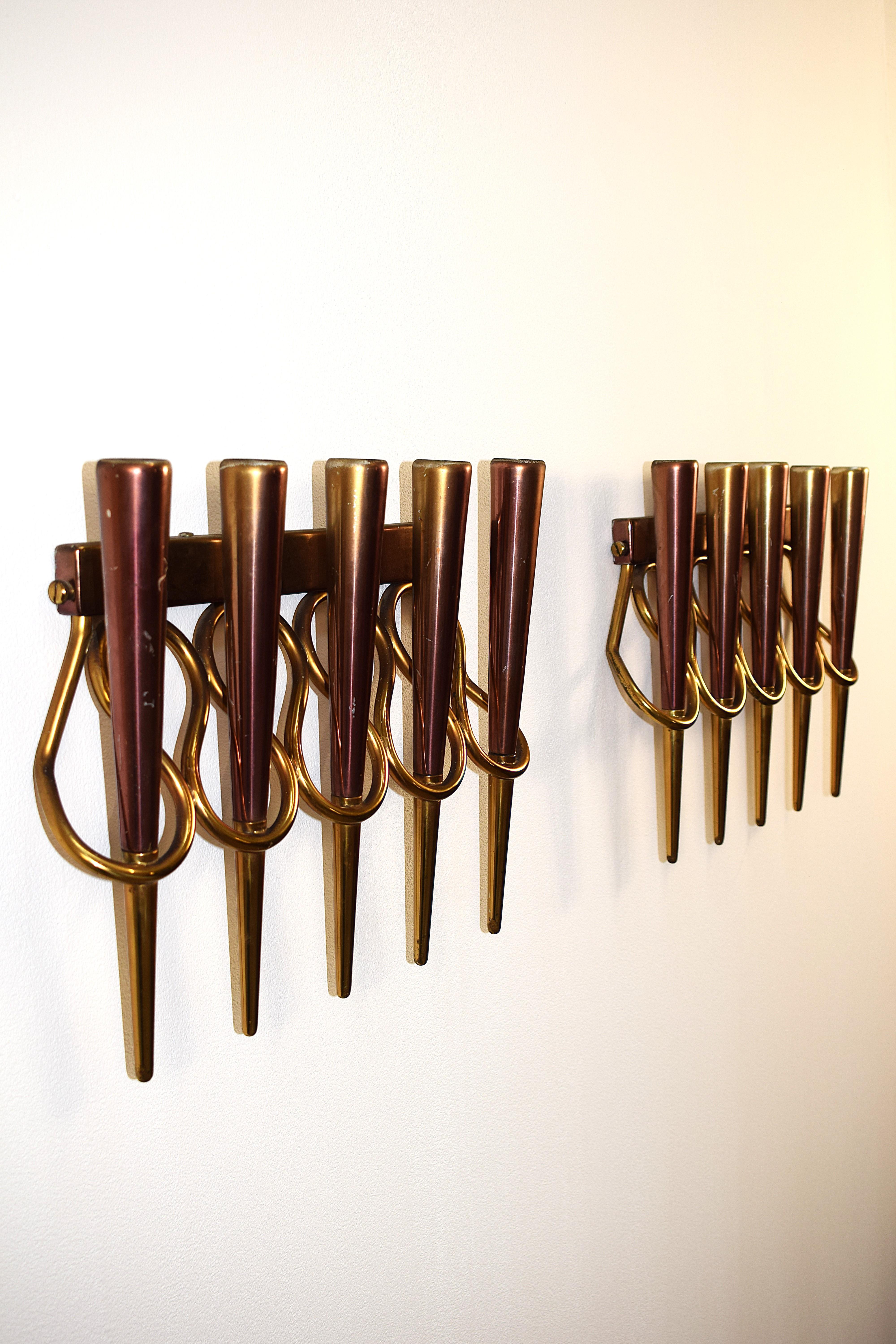 Gio Ponti (attr.) - Coppia Lampade da muro, 1950 en venta 7
