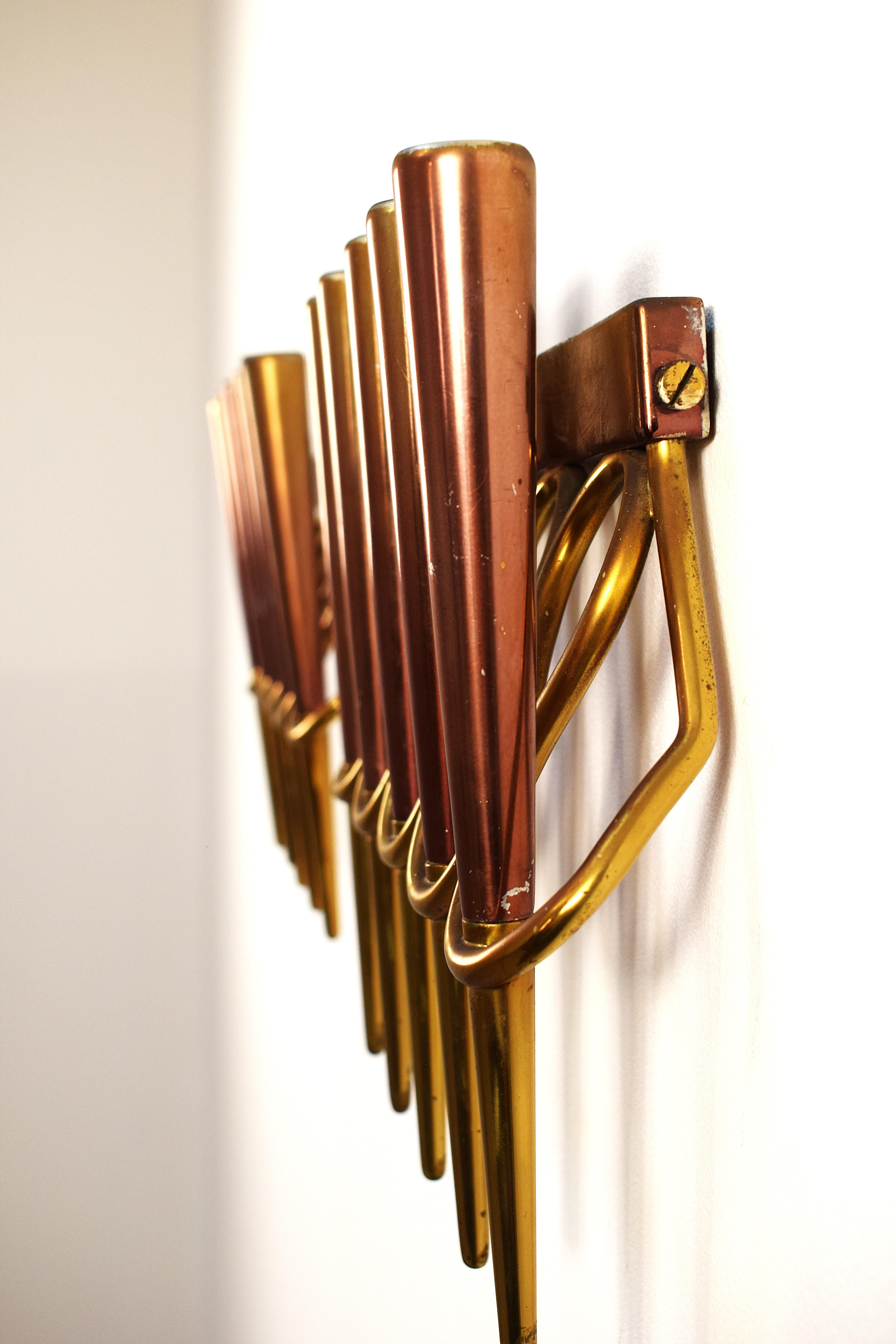 Gio Ponti (attr.) - Coppia Lampade da muro, 1950 en venta 9