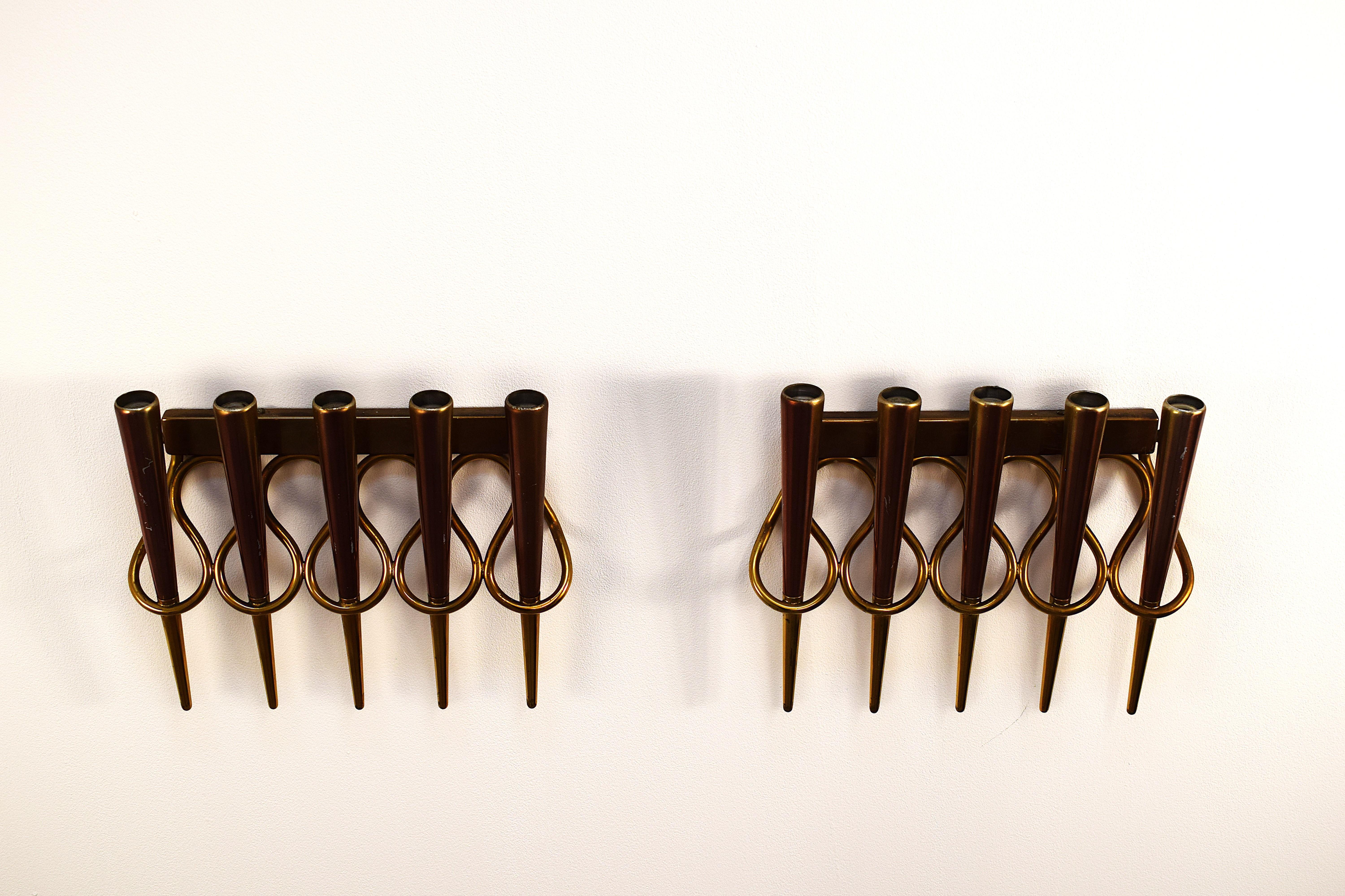 Gio Ponti (attr.) - Coppia Lampade da muro, 1950 en venta 13