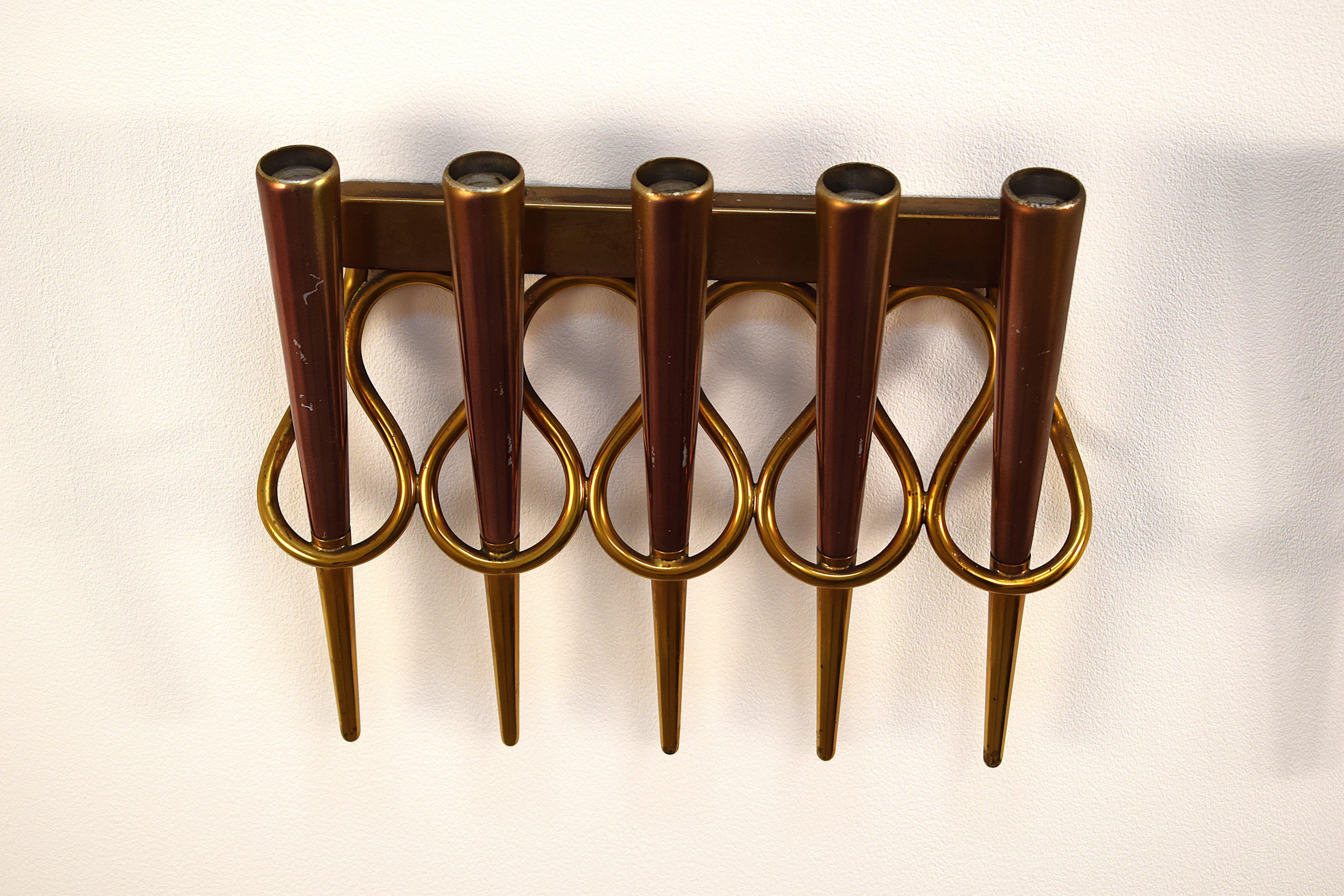 Gio Ponti (attr.) - Coppia Lampade da muro, 1950 en venta 14