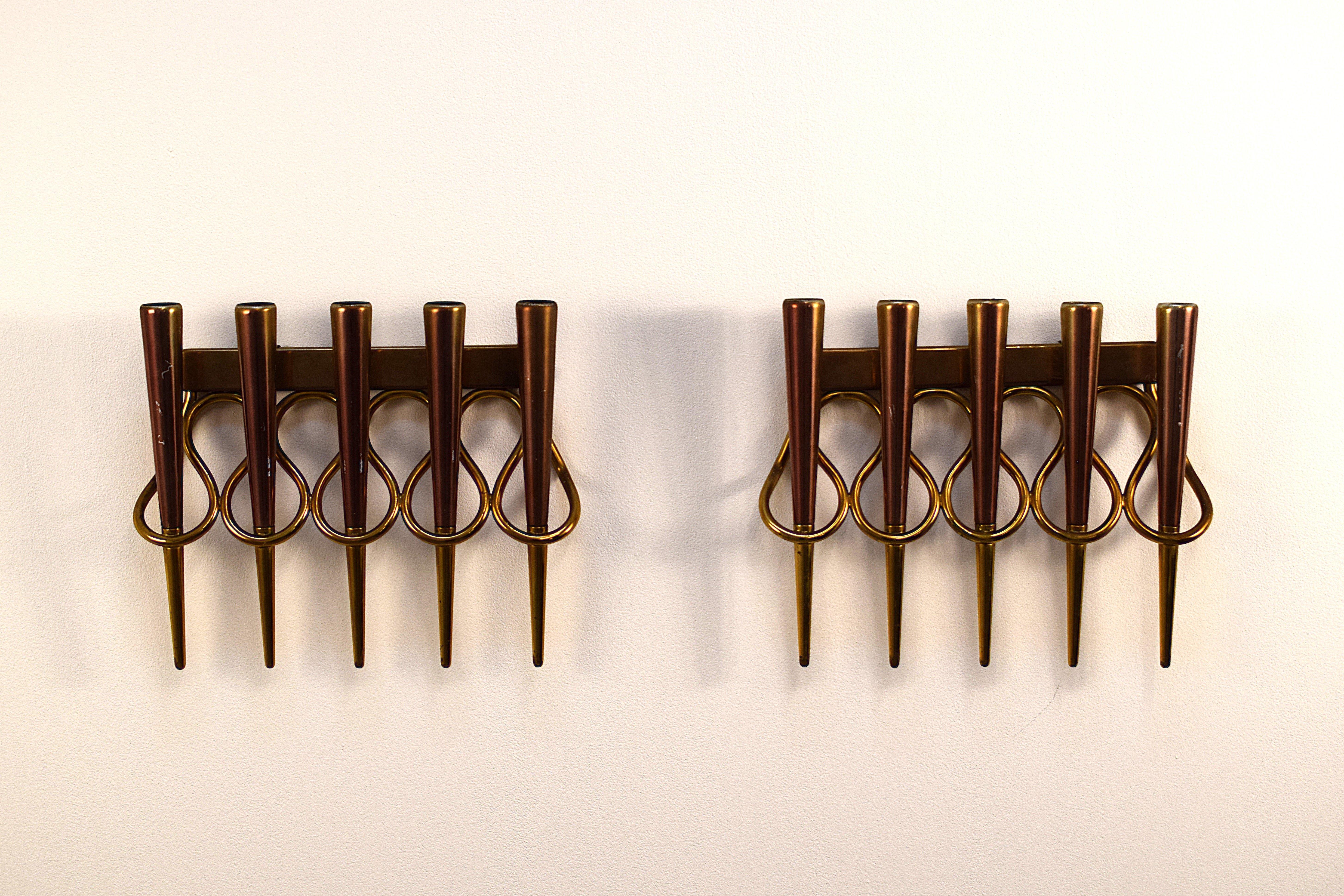 Gio Ponti (attr.) - Coppia Lampade da muro, 1950 en venta 2