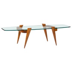 Gio Ponti Attr. Italian Sculptural Coffee Table