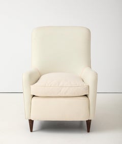 Gio Ponti (Attrib.) Upholstered Lounge Chair, Italy, 1950’s