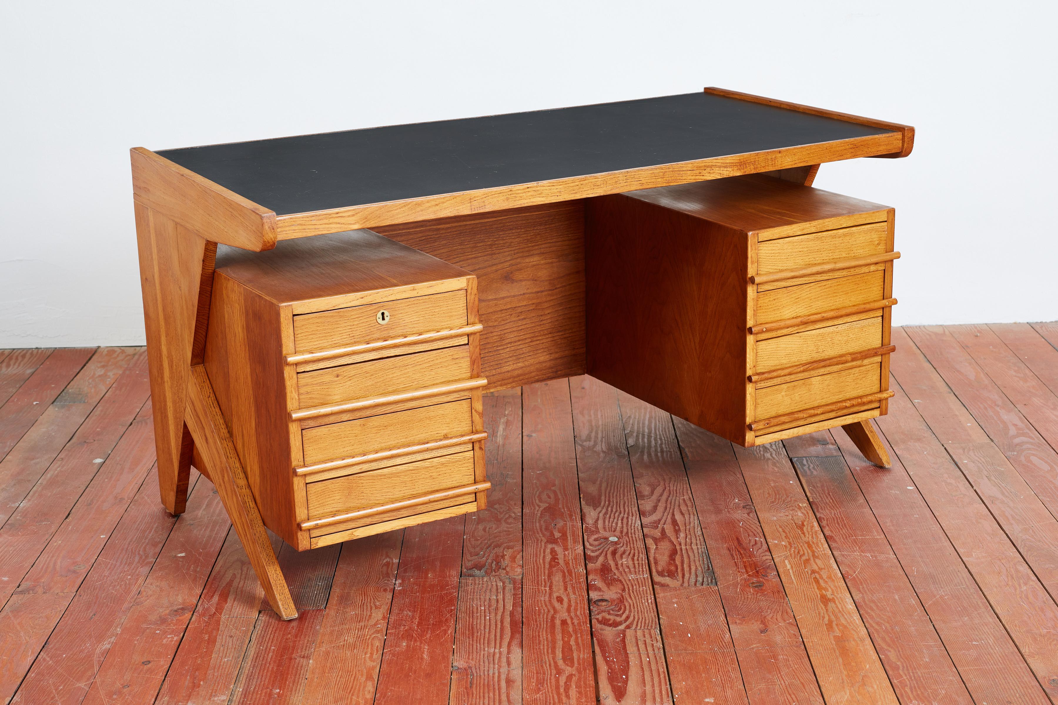 Italian Gio Ponti Attributed Desk  For Sale