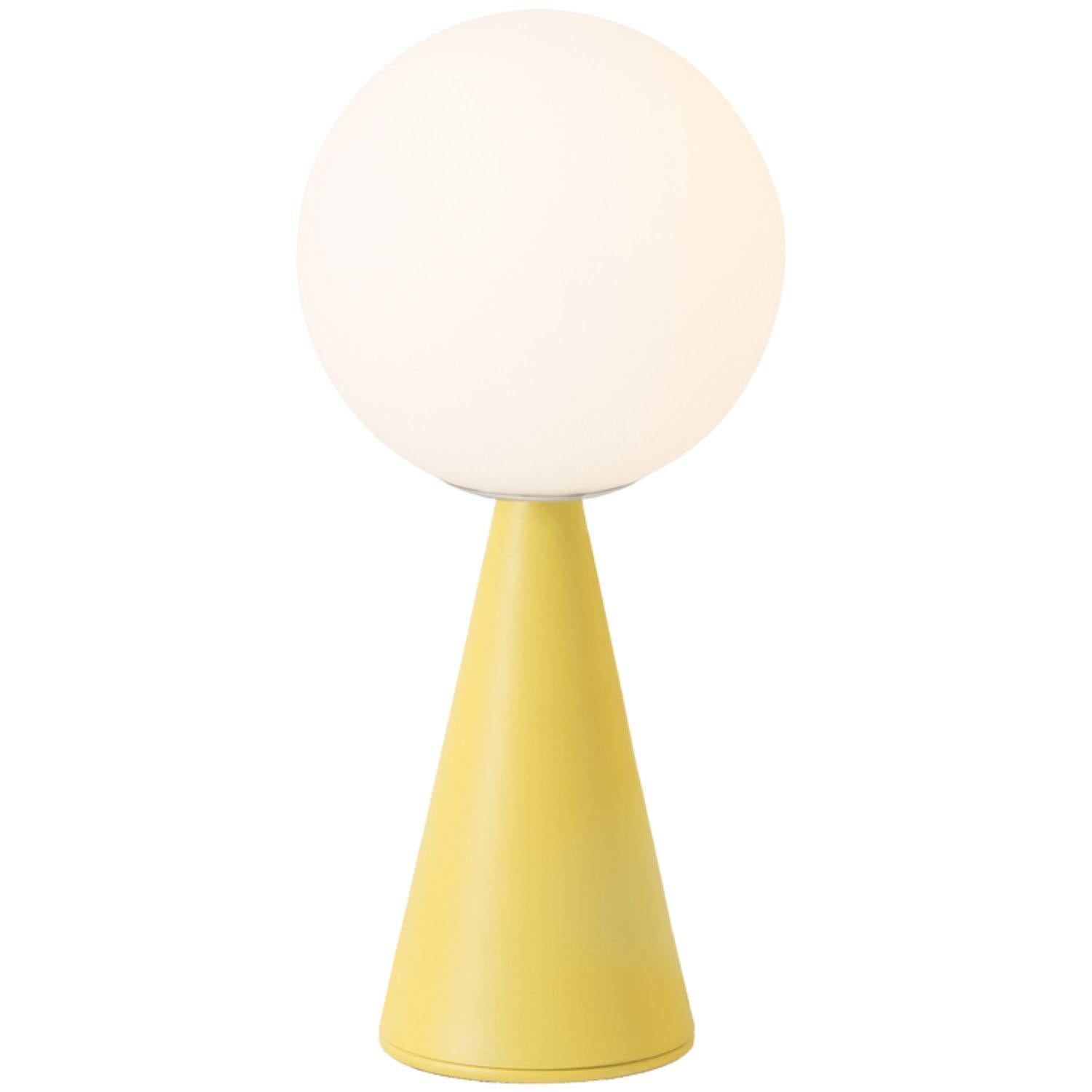 Gio Ponti 'Bilia Mini' Table Lamp in Nickel and Opaline Glass for Fontana Arte For Sale 3