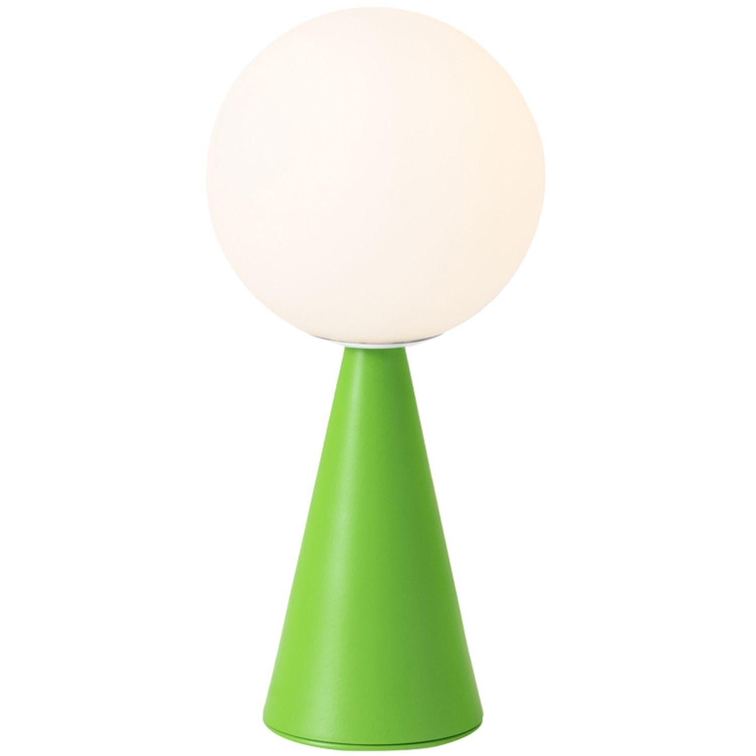 Gio Ponti 'Bilia Mini' Table Lamp in Nickel and Opaline Glass for Fontana Arte For Sale 5