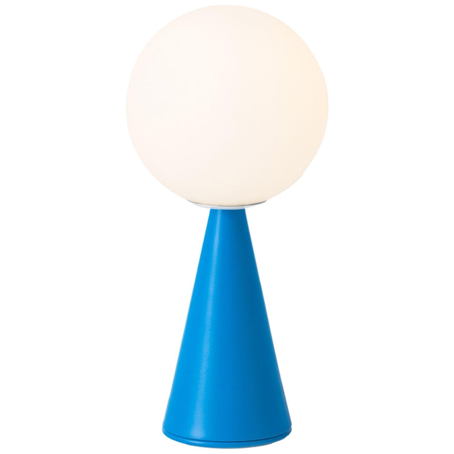 Gio Ponti 'Bilia Mini' Table Lamp in Nickel and Opaline Glass for Fontana Arte For Sale 6