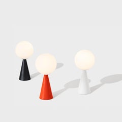 Gio Ponti 'Bilia Mini' Table Lamp in Red for Fontana Arte