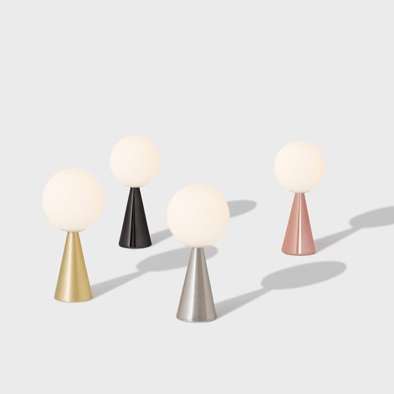 Contemporary Gio Ponti 'Bilia Mini' Table Lamp in White for Fontana Arte