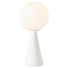 Gio Ponti 'Bilia Mini' Table Lamp in White for Fontana Arte