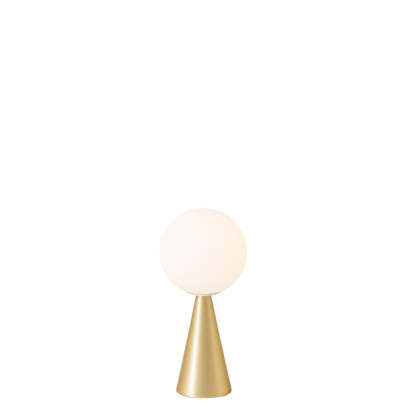 Gio Ponti 'Bilia Mini' Table Lamp in Yellow for Fontana Arte 7