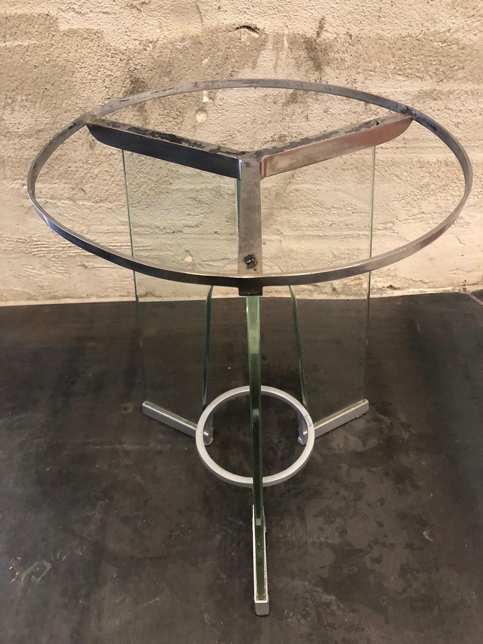 Gio Ponti Black Vitrolite Tempered Glass Occasional Table for Fontana Arte, 1932 For Sale 10