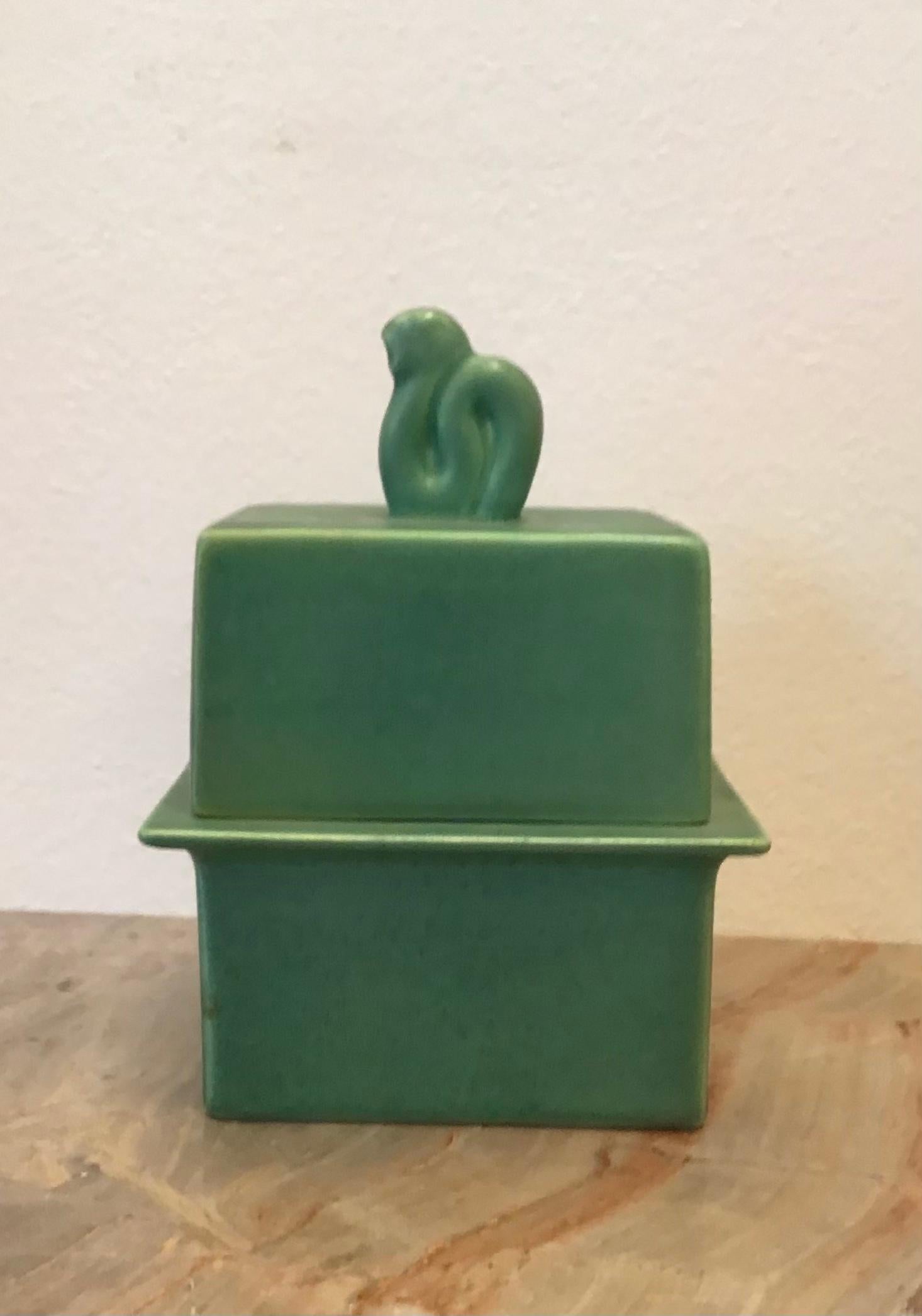 Gio’ Ponti Box Ceramic 1927 Italy  In Excellent Condition For Sale In Milano, IT