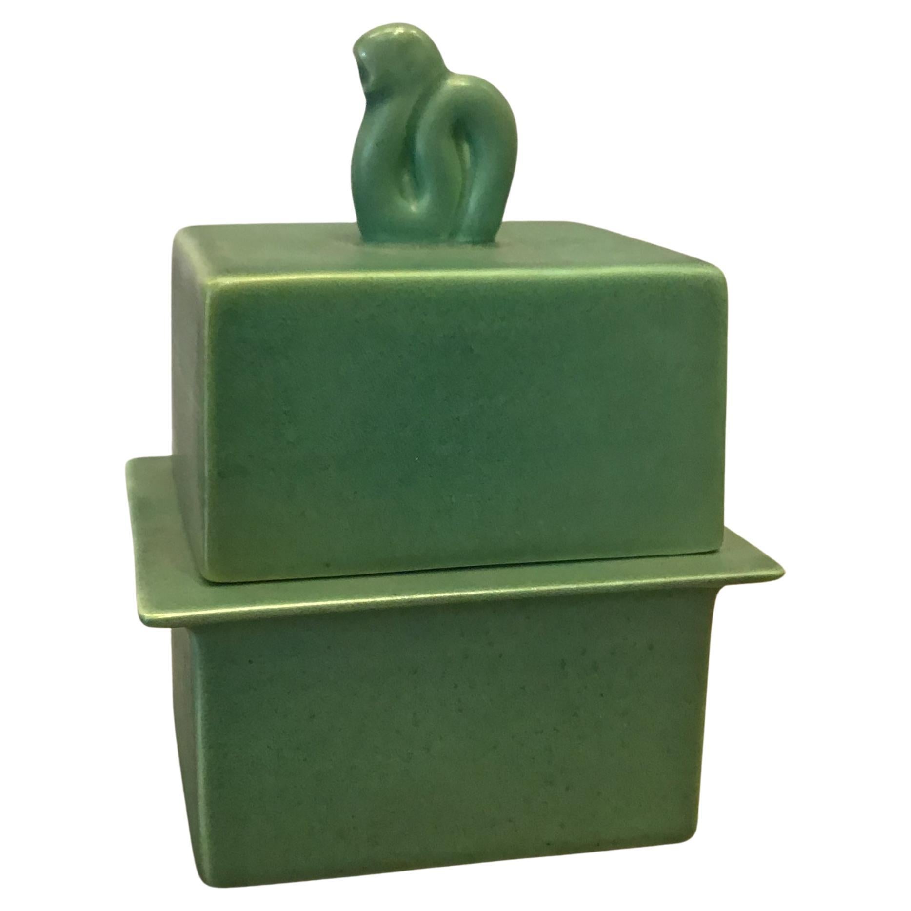 Gio’ Ponti Box Ceramic 1927 Italy  For Sale