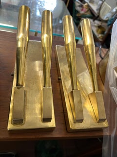 Gio Ponti Brass Sconces
