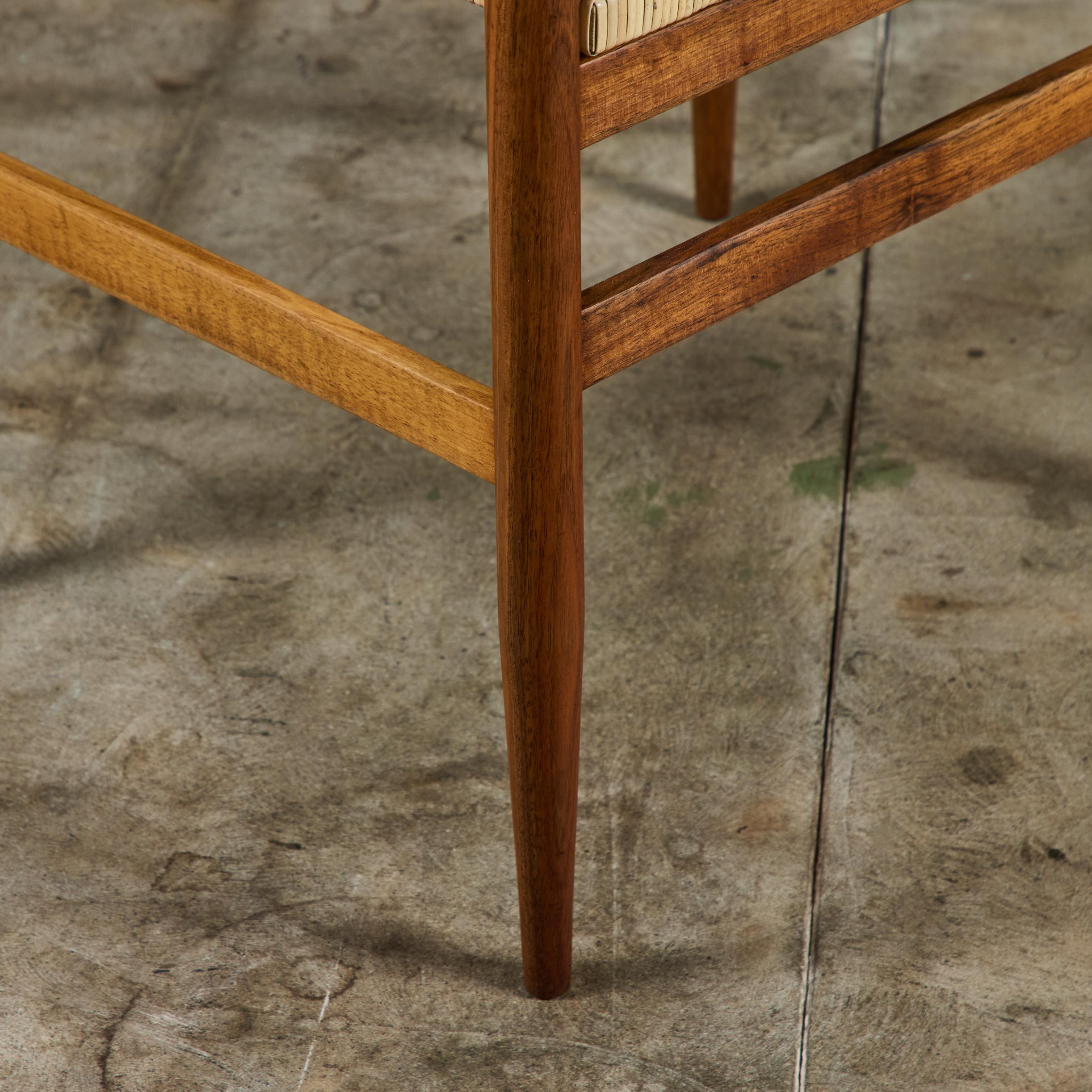 Gio Ponti Cane Seat Armchair for Knoll International For Sale 12
