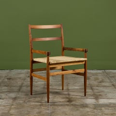 Gio Ponti Cane Seat Armchair for Knoll International