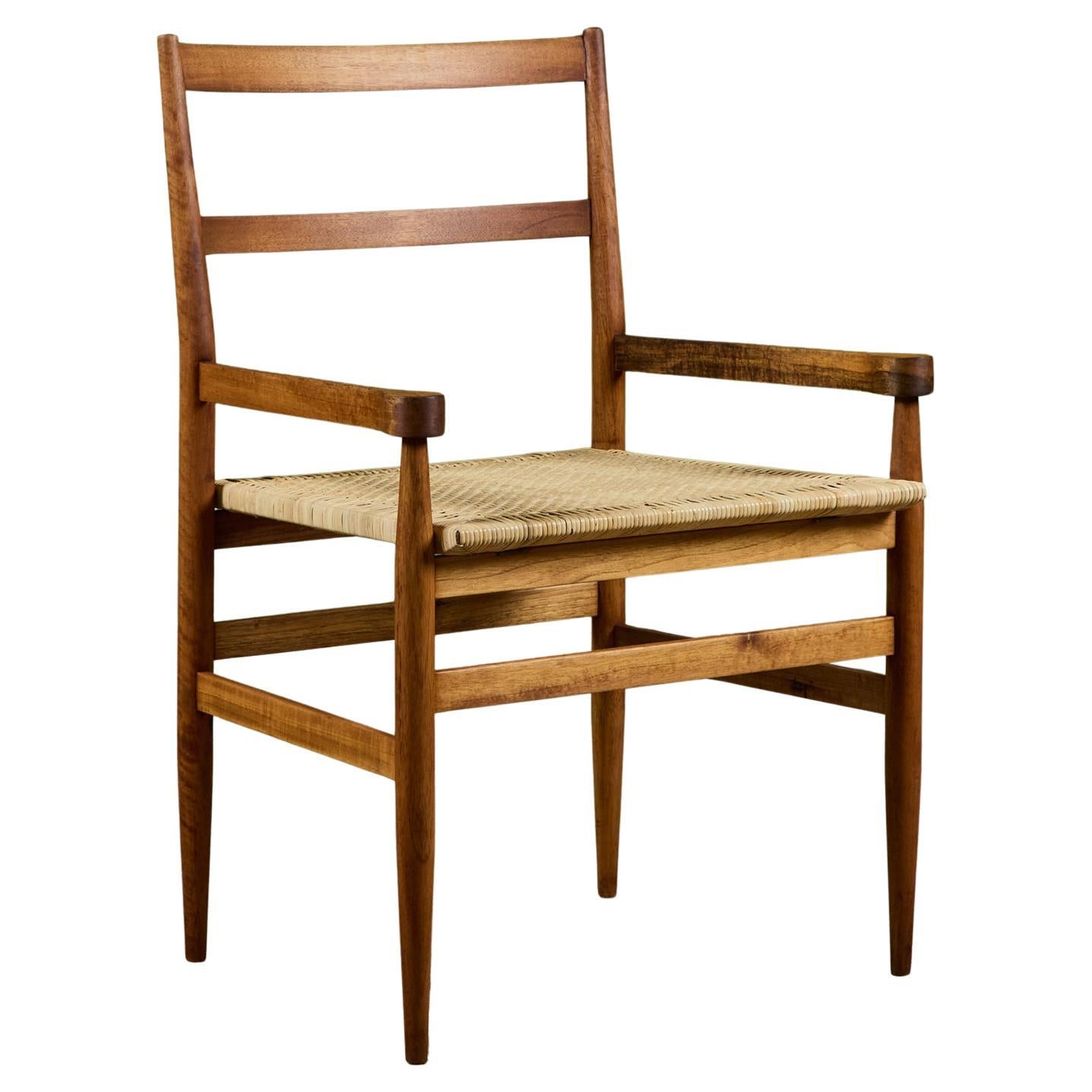 Gio Ponti Cane Seat Armchair for Knoll International