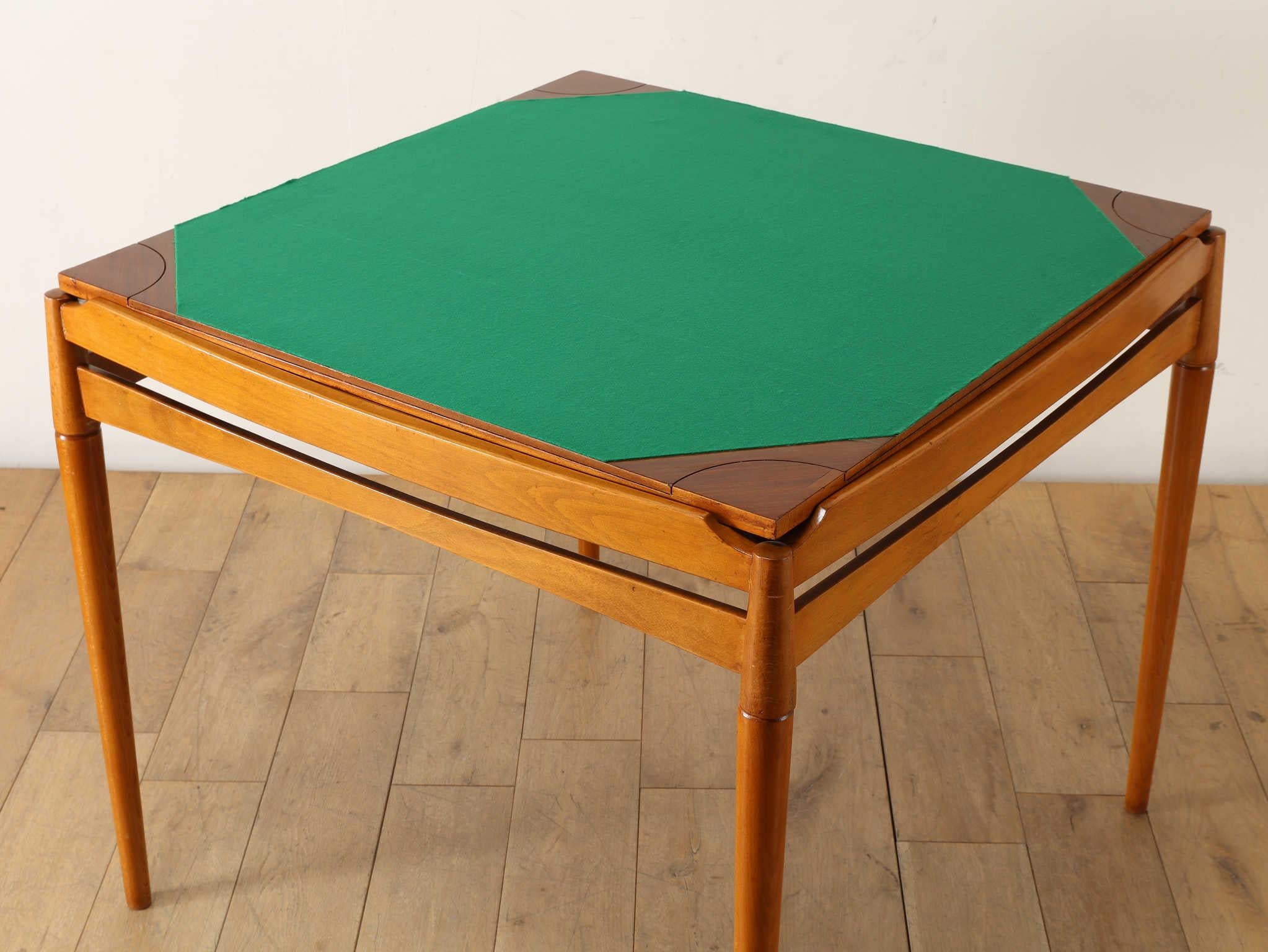 Gio Ponti Card Table For Fratelli Reguitti 1950's For Sale 5