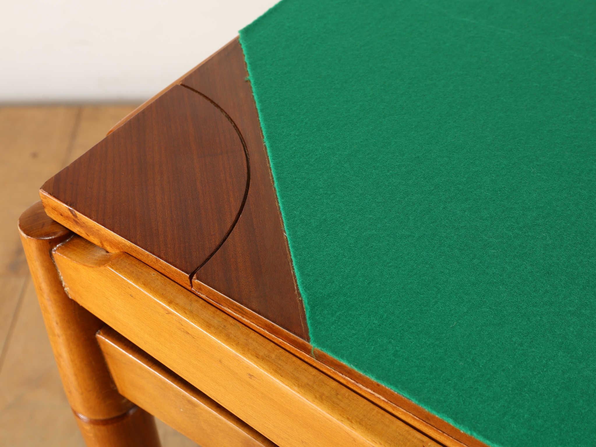 Gio Ponti Card Table For Fratelli Reguitti 1950's For Sale 8