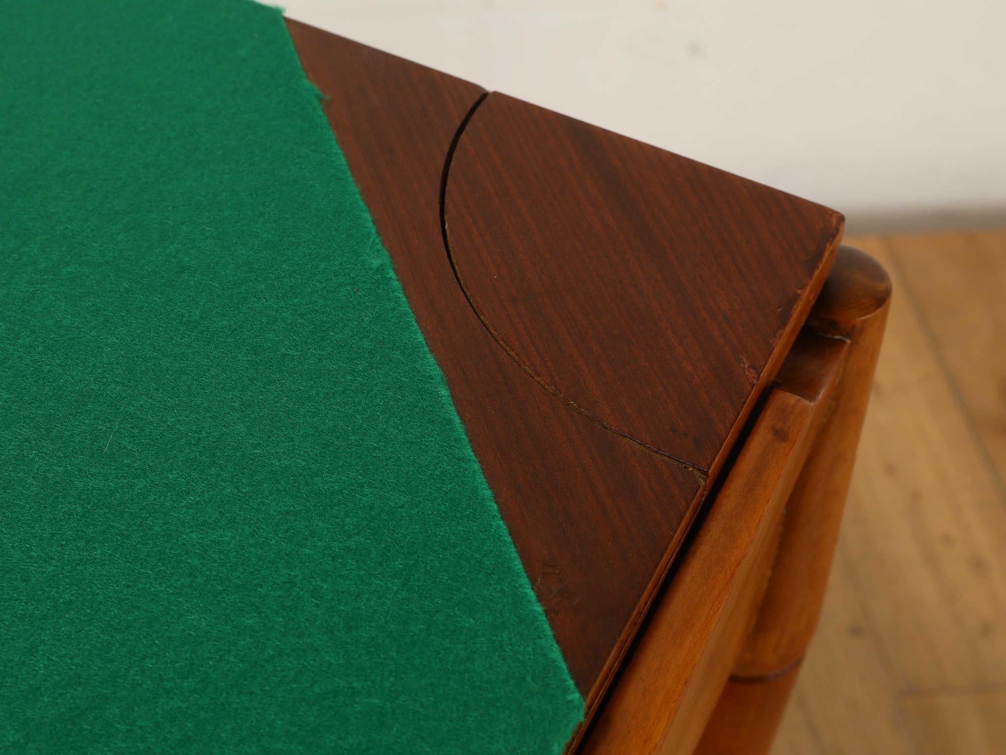 Gio Ponti Card Table For Fratelli Reguitti 1950's For Sale 10