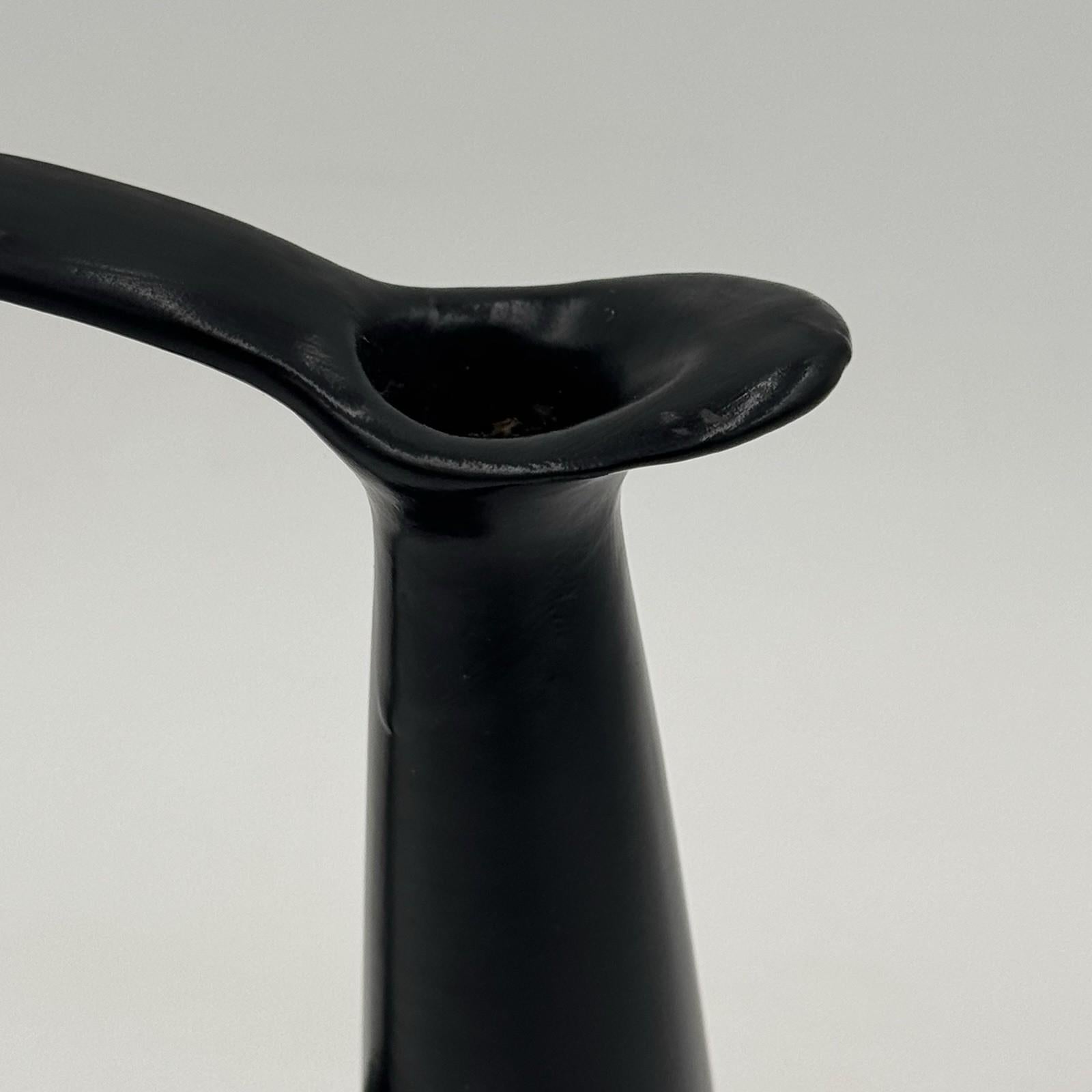 Gio Ponti & Carlo Alberto Rossi Vaso Bucchero N.3 Anni '40 Rarissimo Design en venta 3