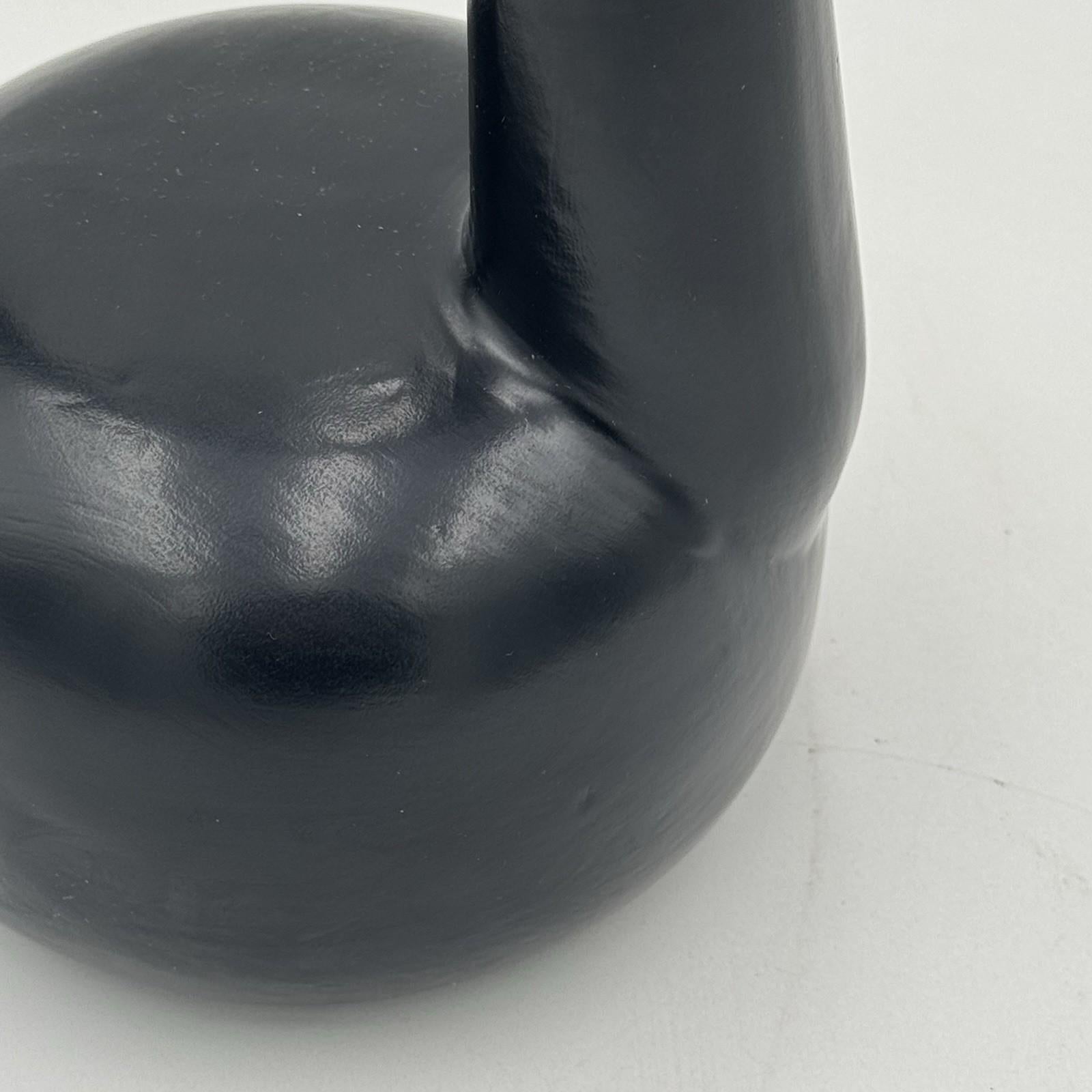 Gio Ponti & Carlo Alberto Rossi Vaso Bucchero N.3 Anni '40 Rarissimo Design en venta 4