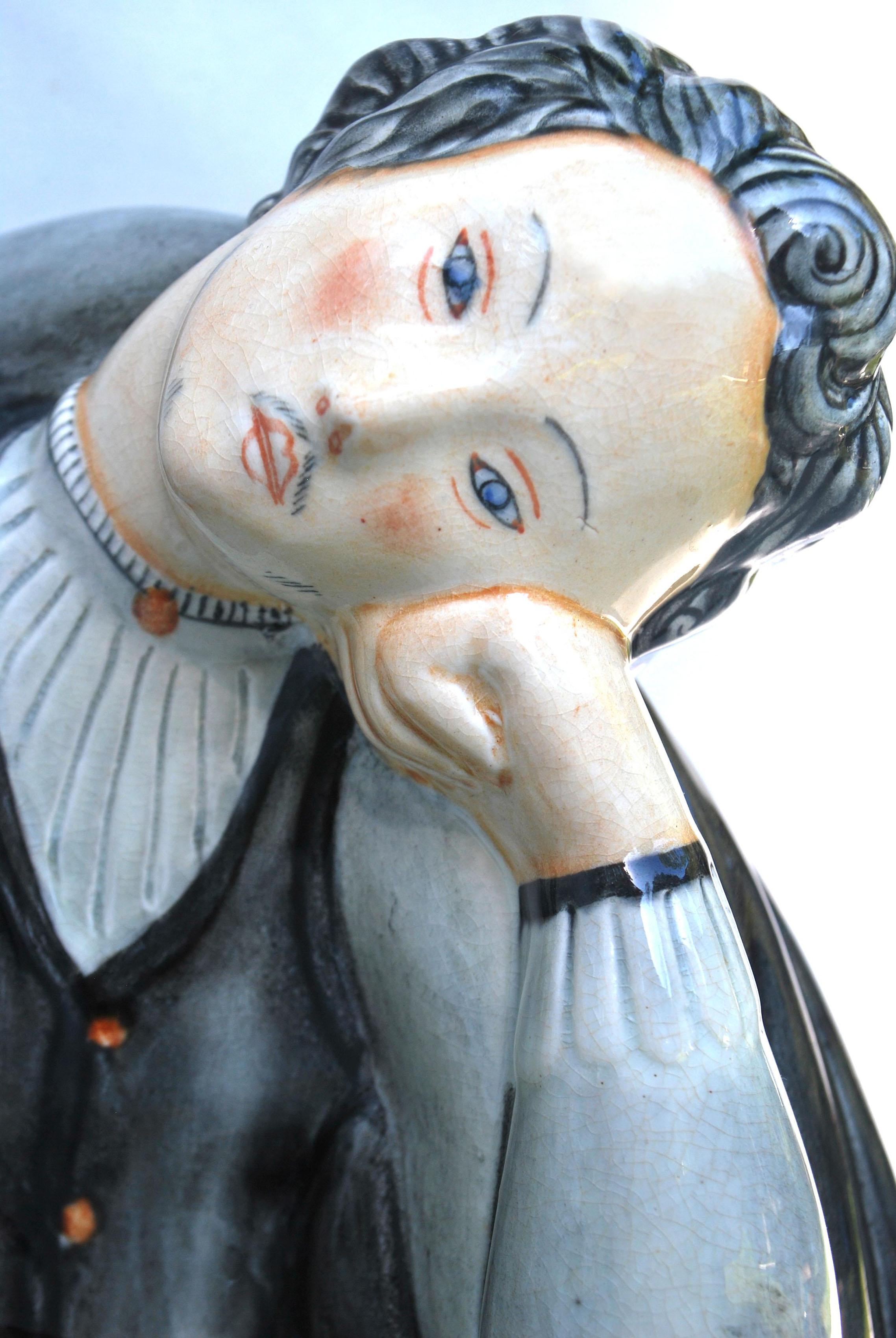 Gio Ponti ceramic figure 