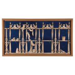 Gio Ponti Ceramic Tiles “La Casa degli Efebi”, Italy 1980s