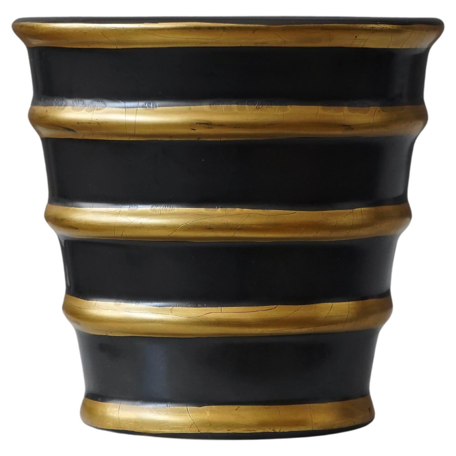 Gio Ponti Ceramic Vase for Richard Ginori San Cristoforo, Italy, cirka 1930