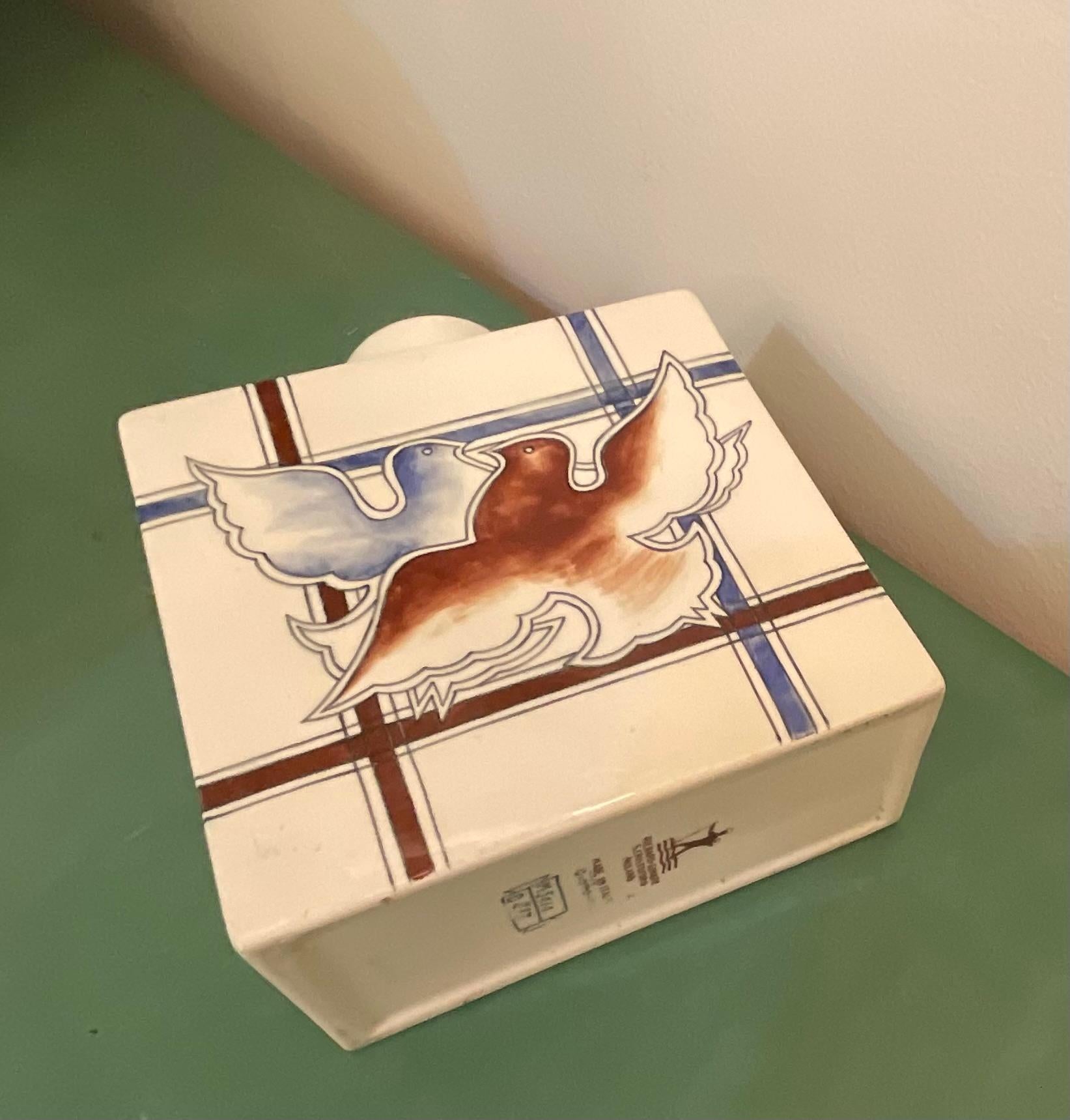 GIO PONTI - RICHARD GINORI Céramiques - SAN CRISTOFORO - Fabriqué en Italie 1929. en vente 3
