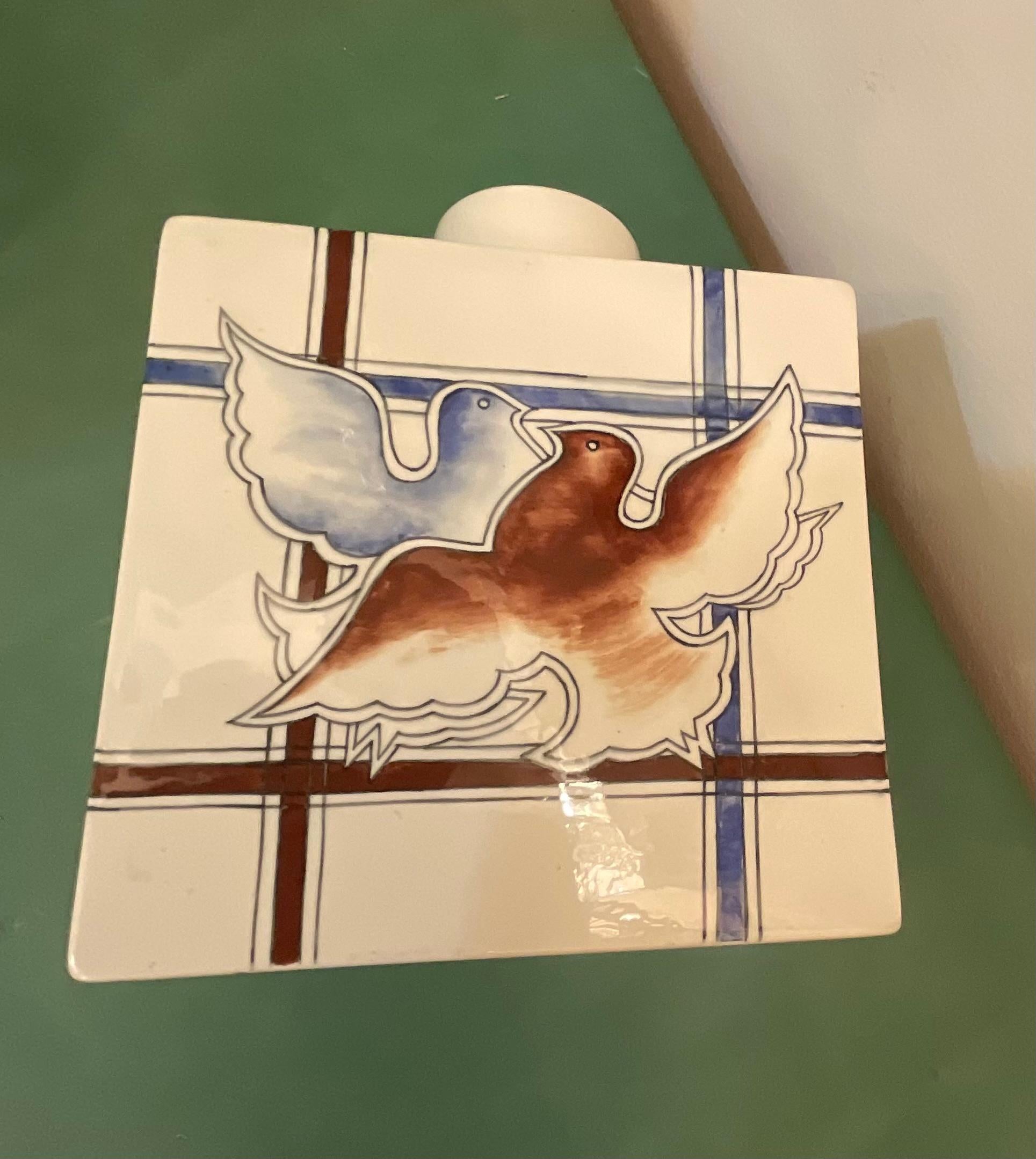 GIO PONTI - RICHARD GINORI Céramiques - SAN CRISTOFORO - Fabriqué en Italie 1929. en vente 1